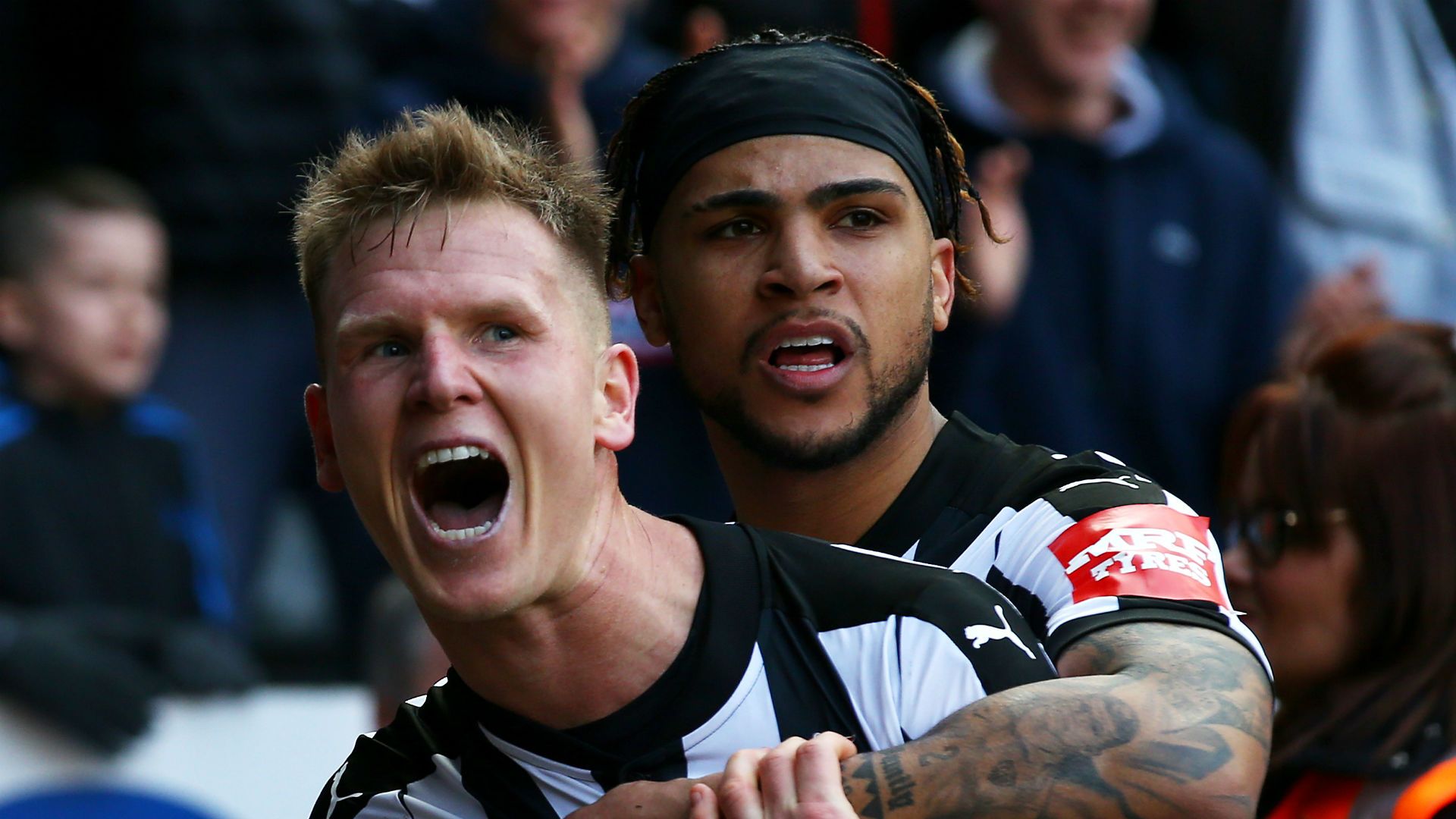 Matt Ritchie DeAndre Yedlin Newcastle