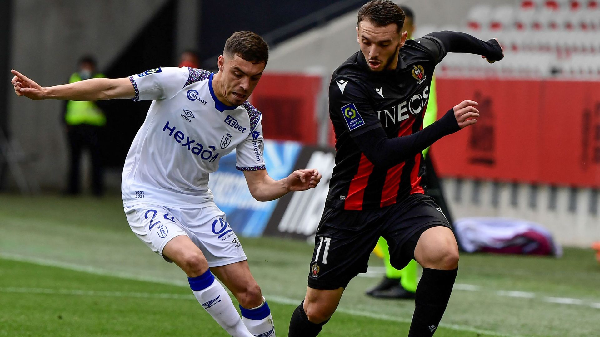 Amine Gouiri Nice Reims Ligue 1 11042021