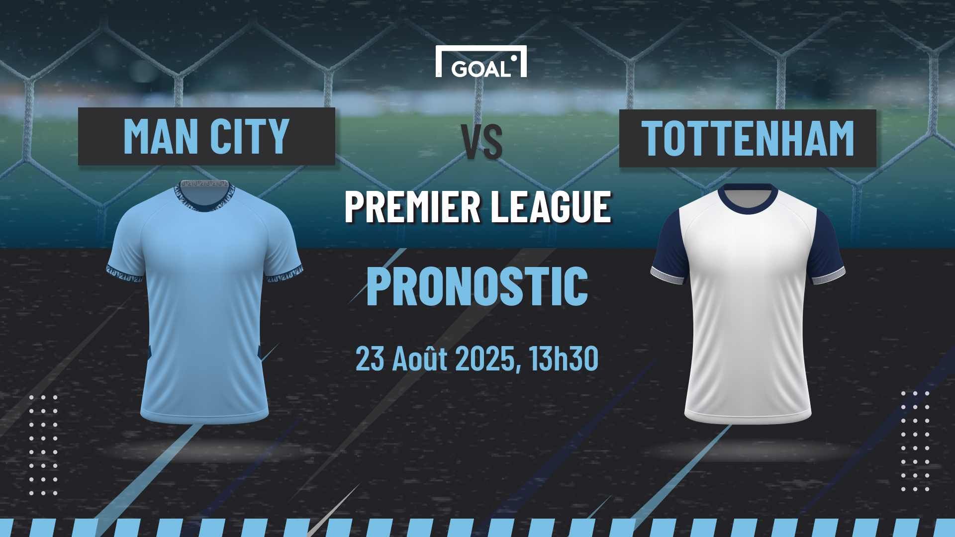 Pronostics Man City vs Tottenham