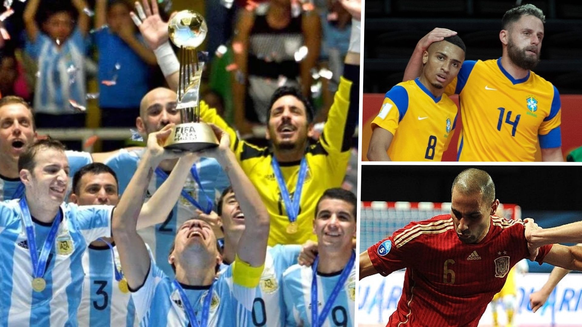 Conoce a los equipos que han salido campeones mundiales del fútbol sala