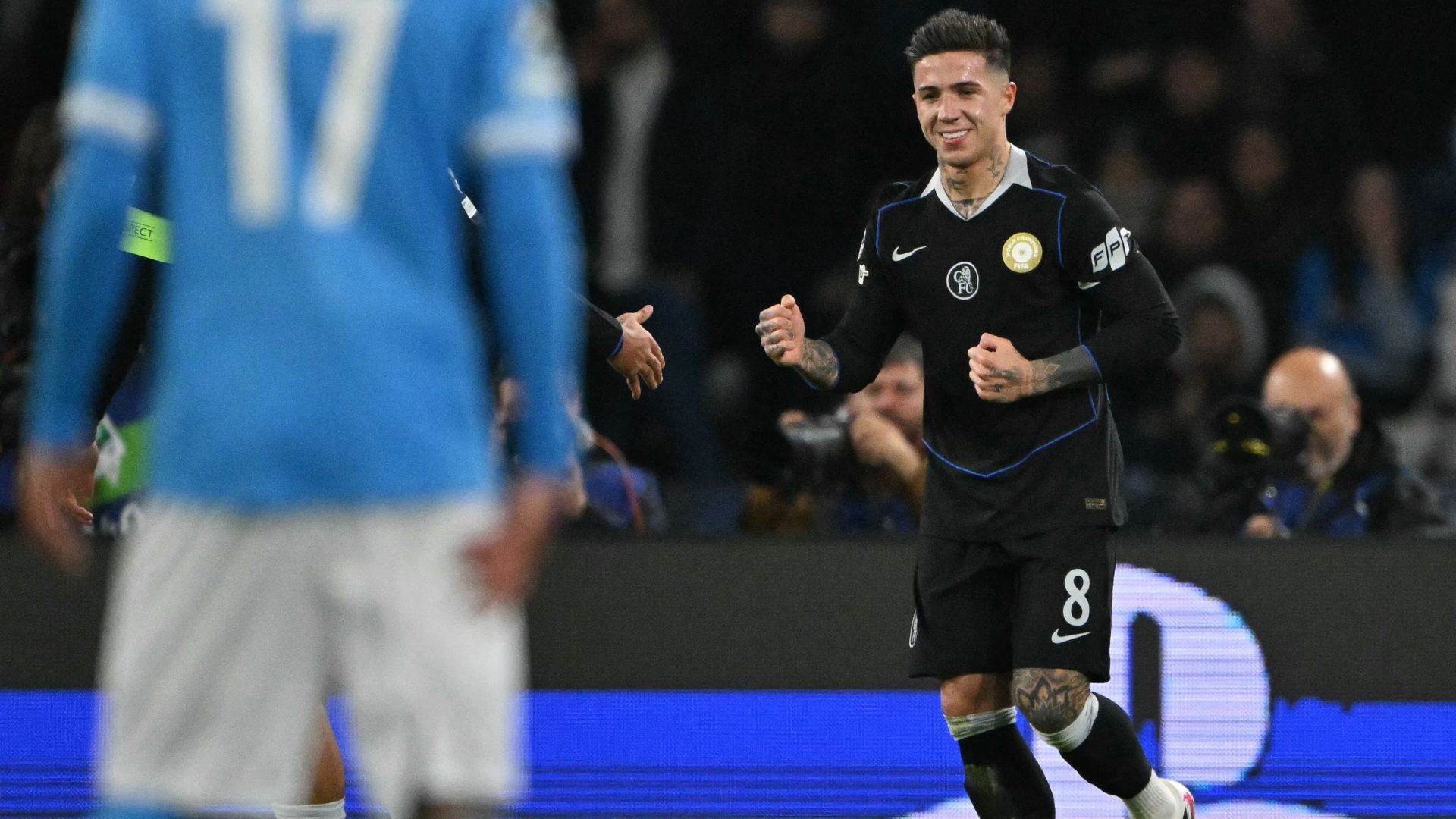 Enzo Fernandez Napoli Chelsea Champions League