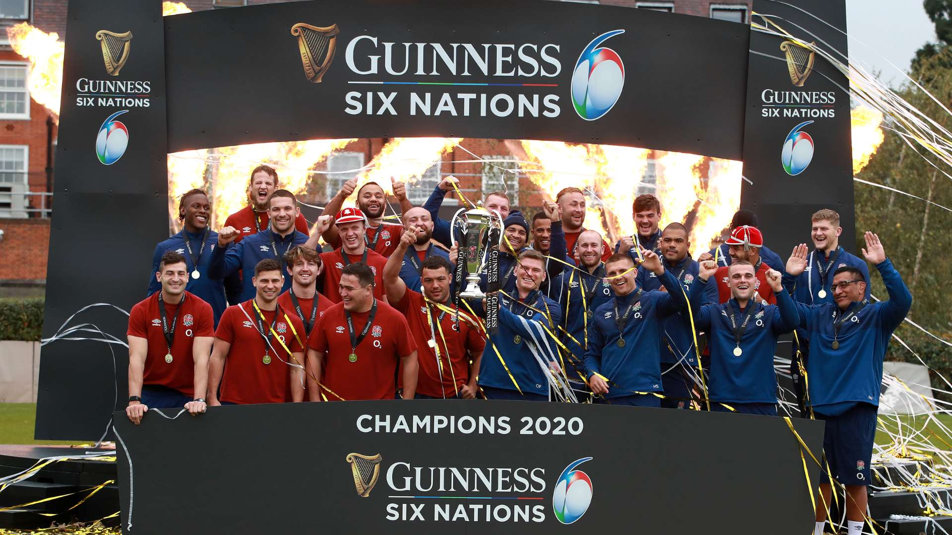 Guinness Six Nations Trophy Presentation 2020