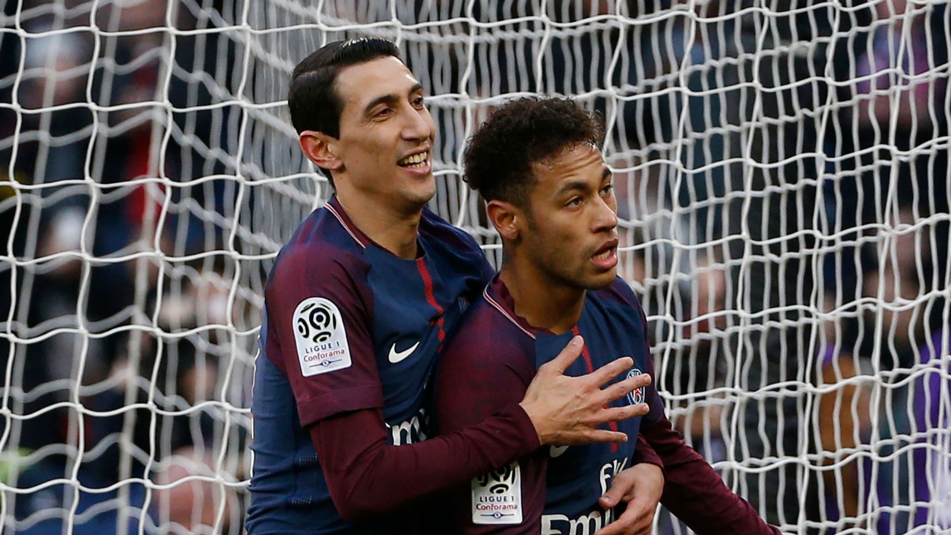 Angel Di Maria Neymar PSG