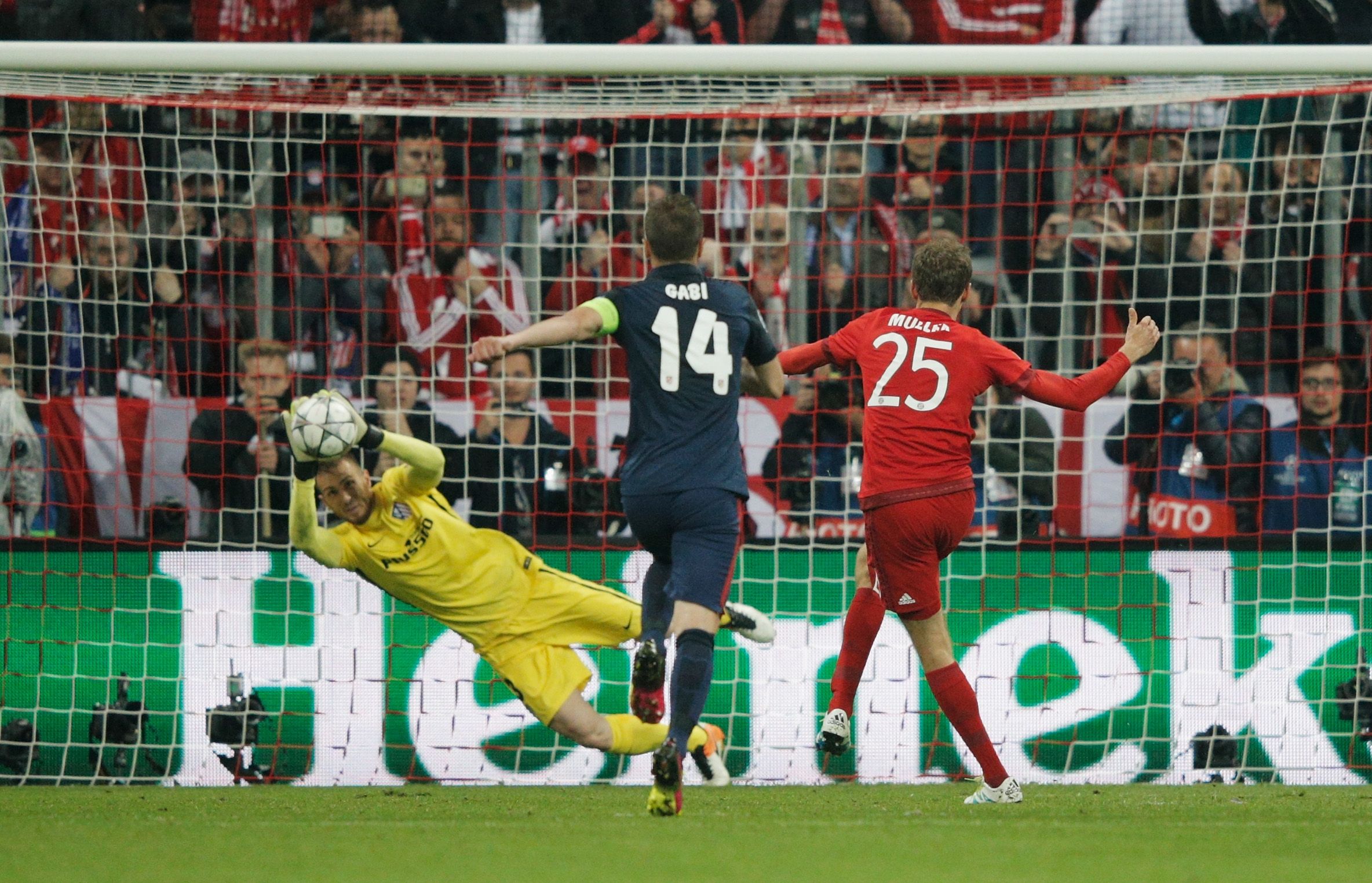 Jan Oblak save Thomas Muller's penalty