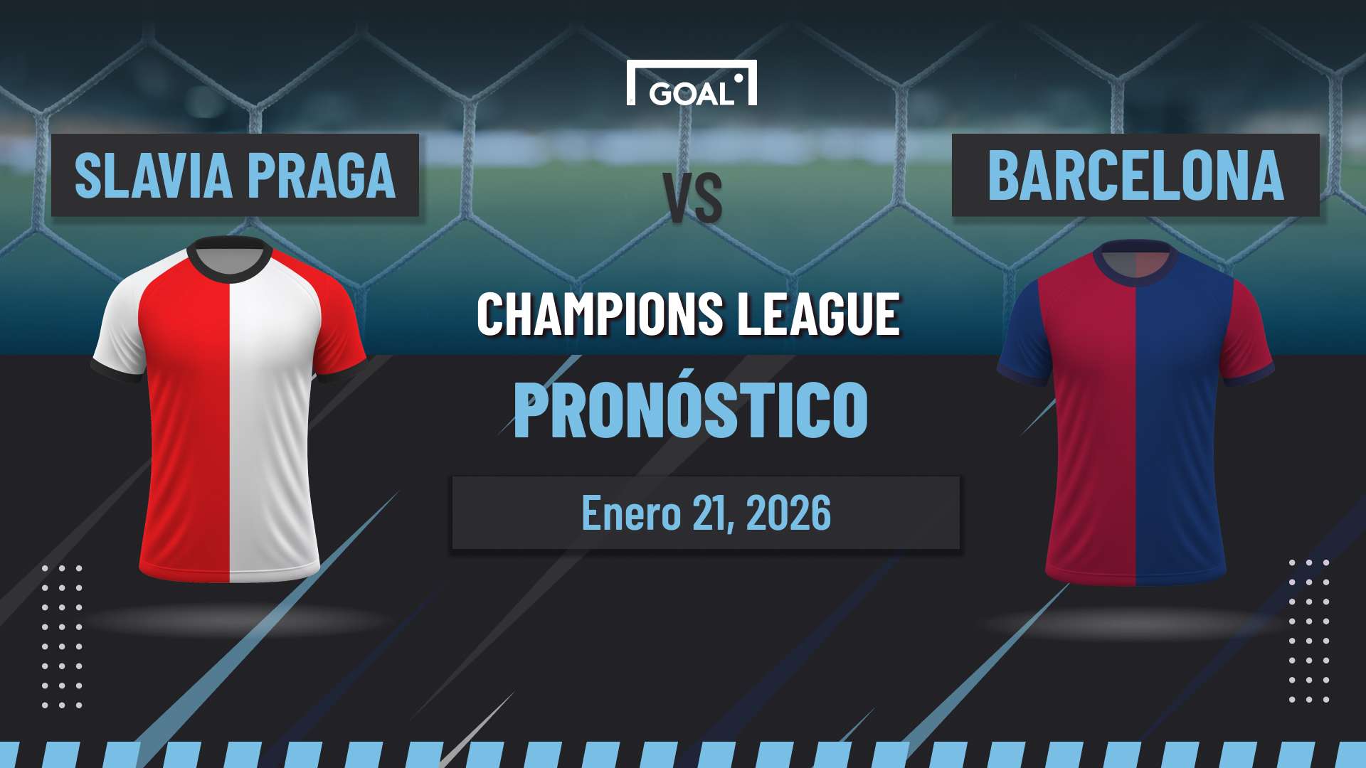 Slavia Praga vs Barcelona Pronóstico y Apuestas Champions League | 21/01/26