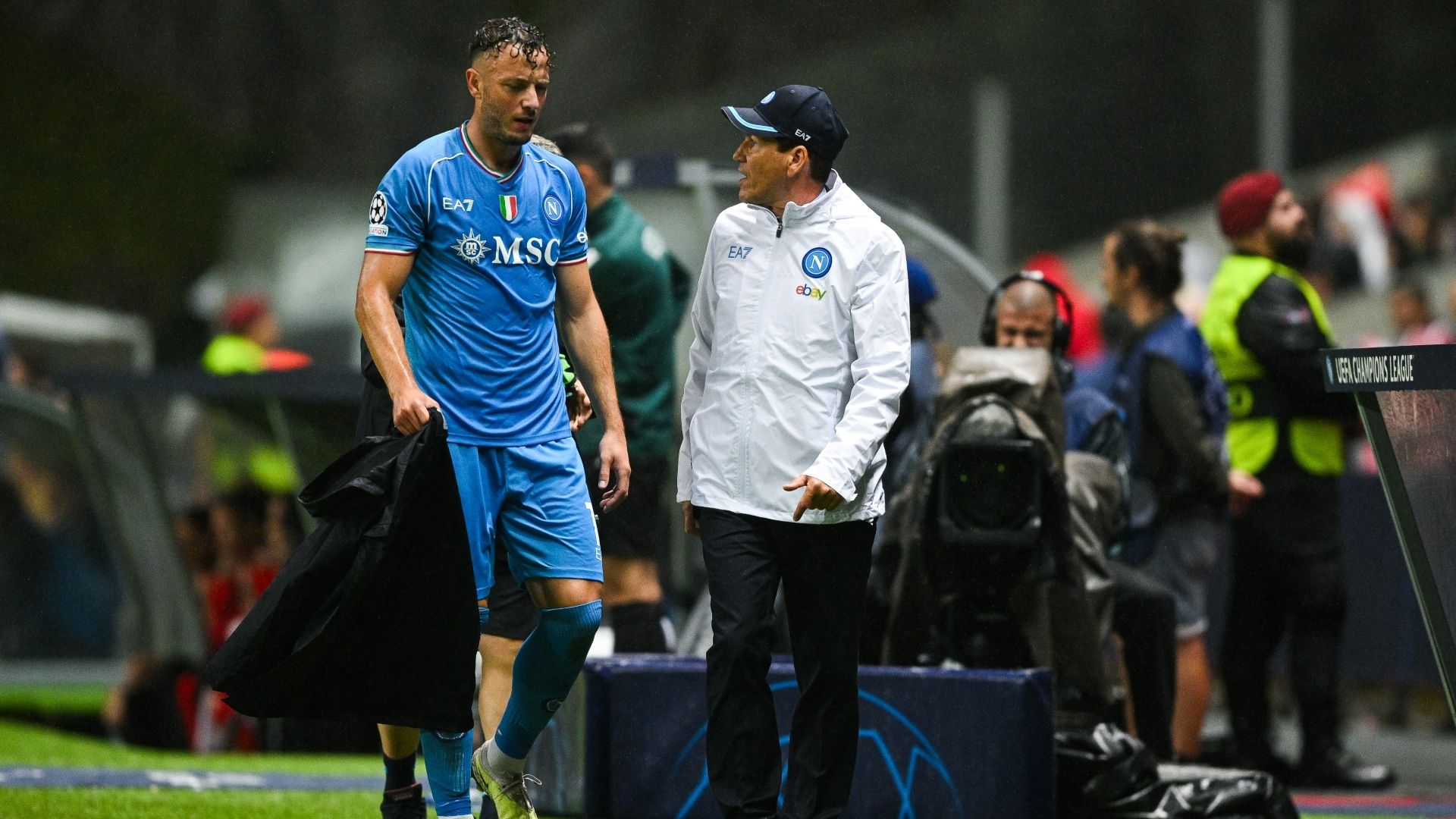 Amir Rrahmani injured Braga Napoli