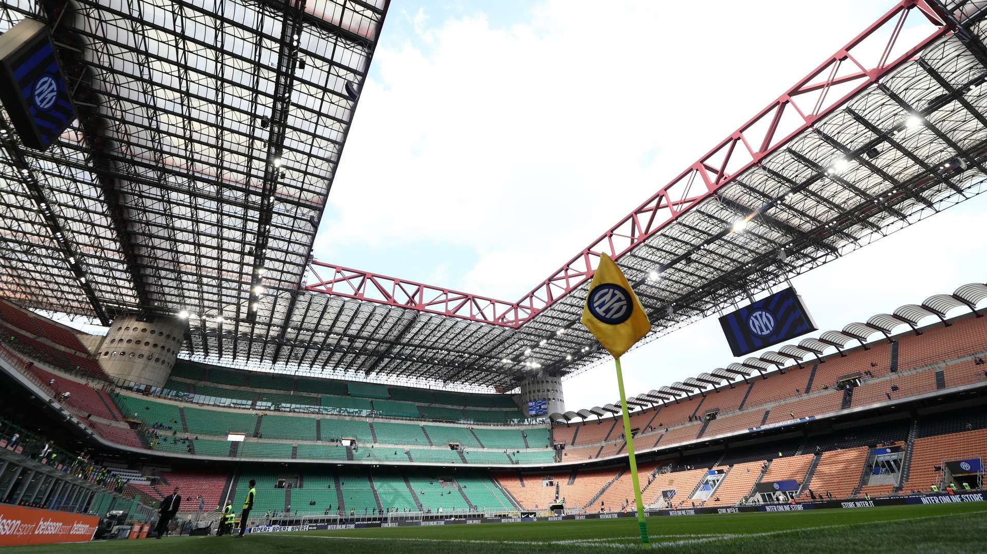San Siro stadium Inter view