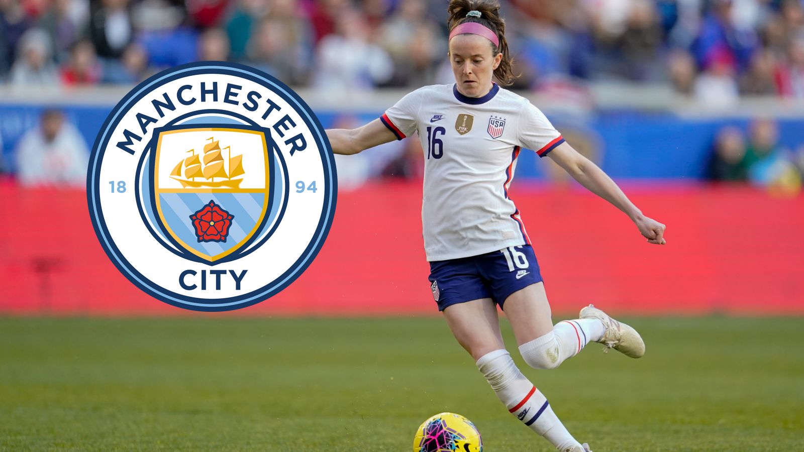 Rose Lavelle Manchester City GFX