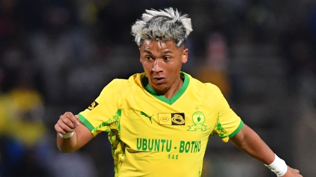 Marcelo Allende of Mamelodi Sundowns