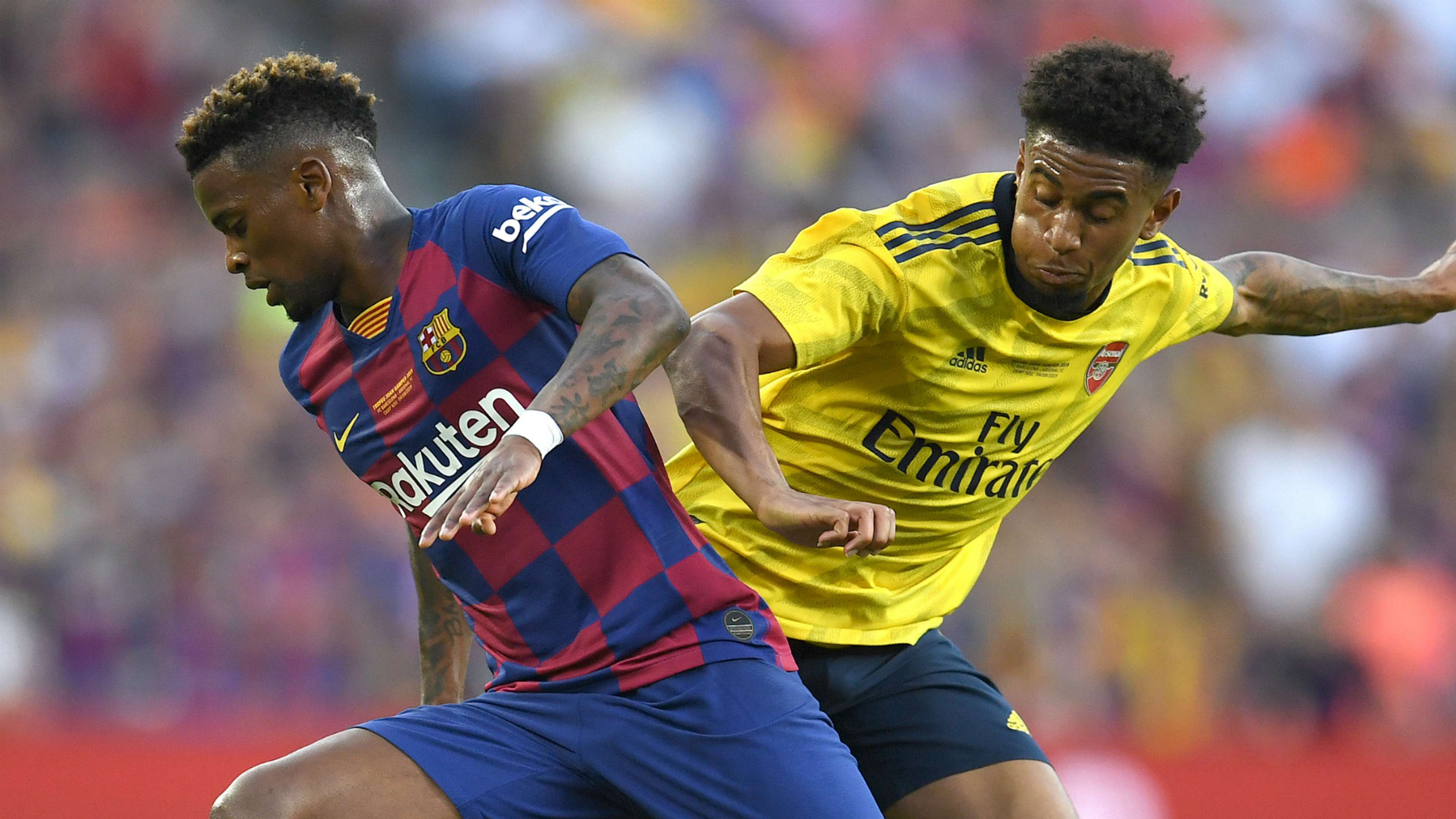 Nelson Semedo Reiss Nelson Arsenal Barcelona 2019-20