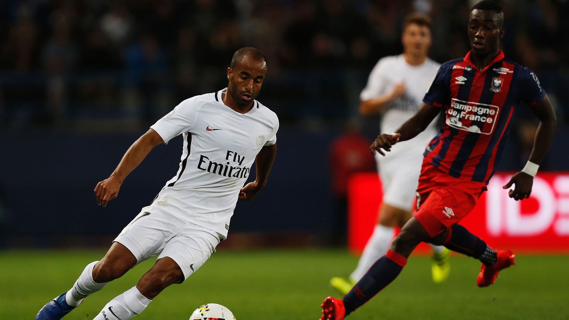 Lucas Moura Yann Karamoh PSG Caen Ligue 1 16092016