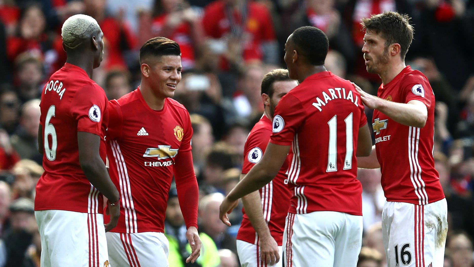 Marcos Rojo Premier League Manchester United v Bournemouth