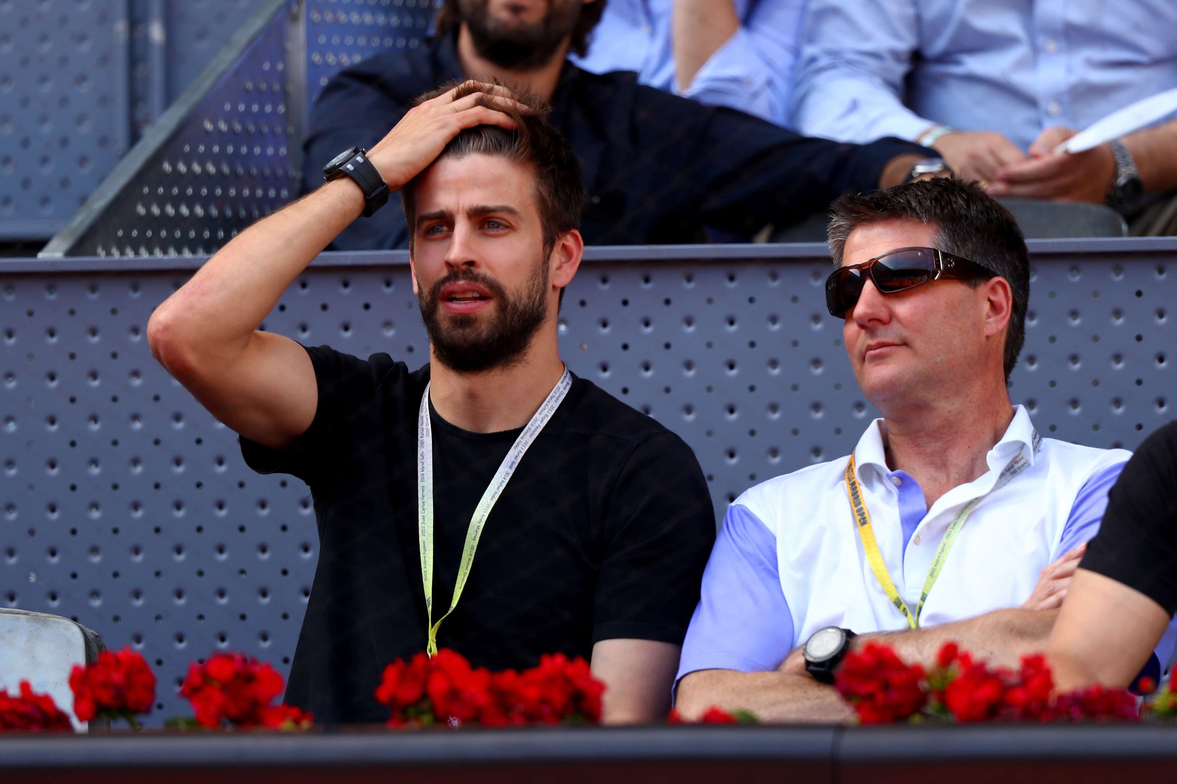 Pique Madrid Open tennis