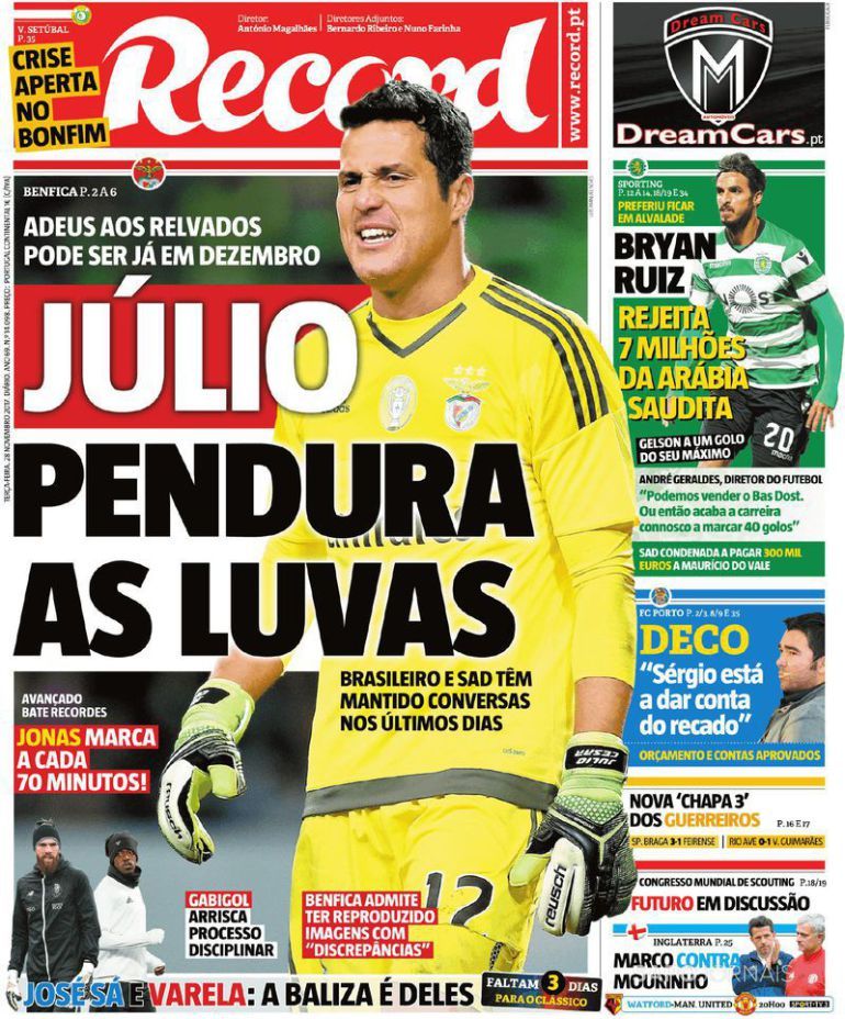 Record Julio Cesar