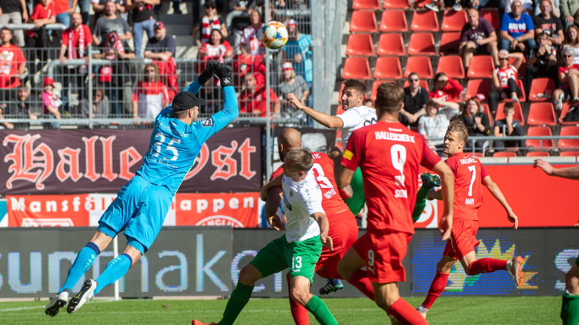 Preußen Münster vs Hallescher FC 21092019