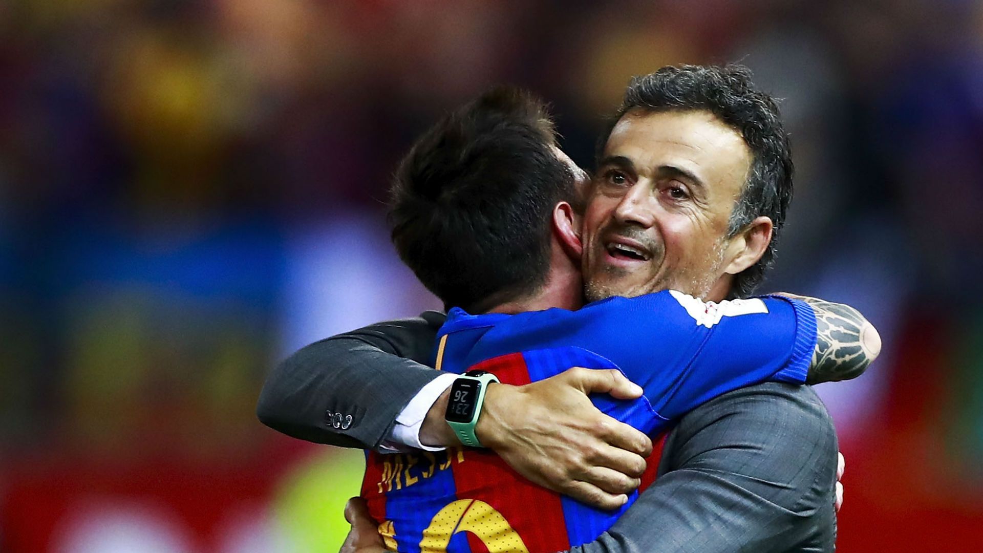 Lionel Messi Luis Enrique Barcelona