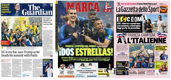 Unes Bleus champions