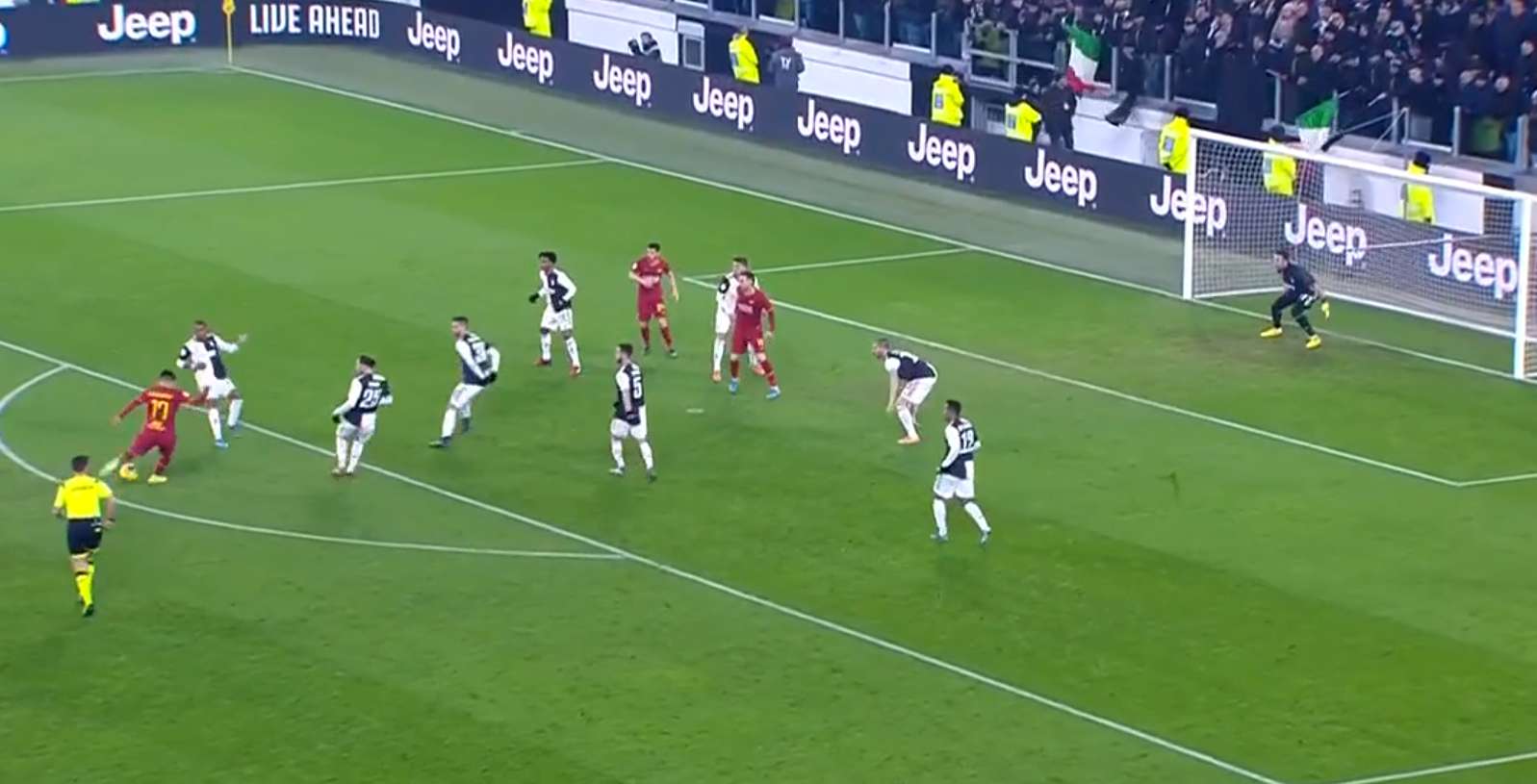 Cengiz Under Juventus Roma Coppa Italia 2020