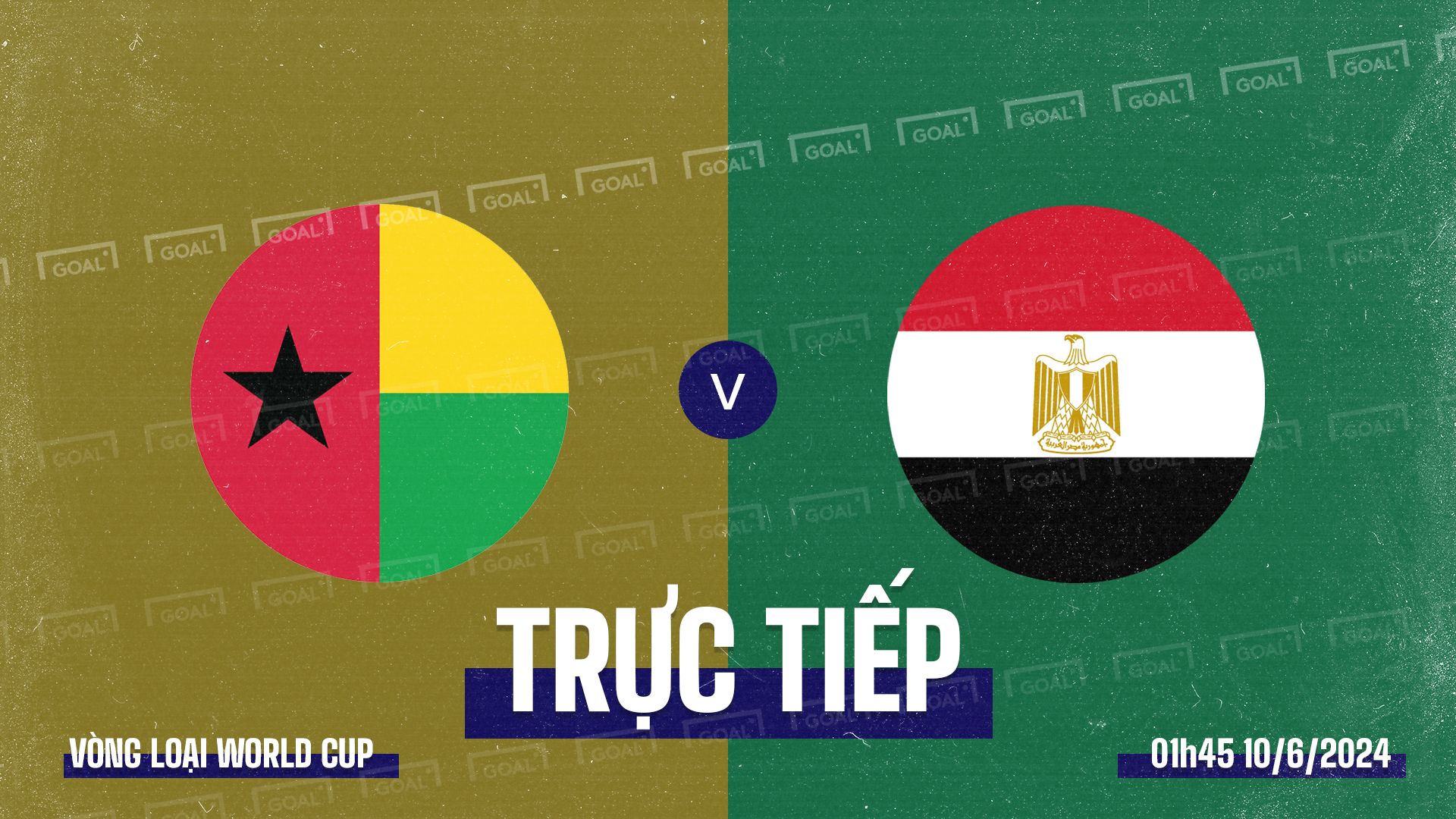 Guinea-Bissau vs Egypt 2024 GFX