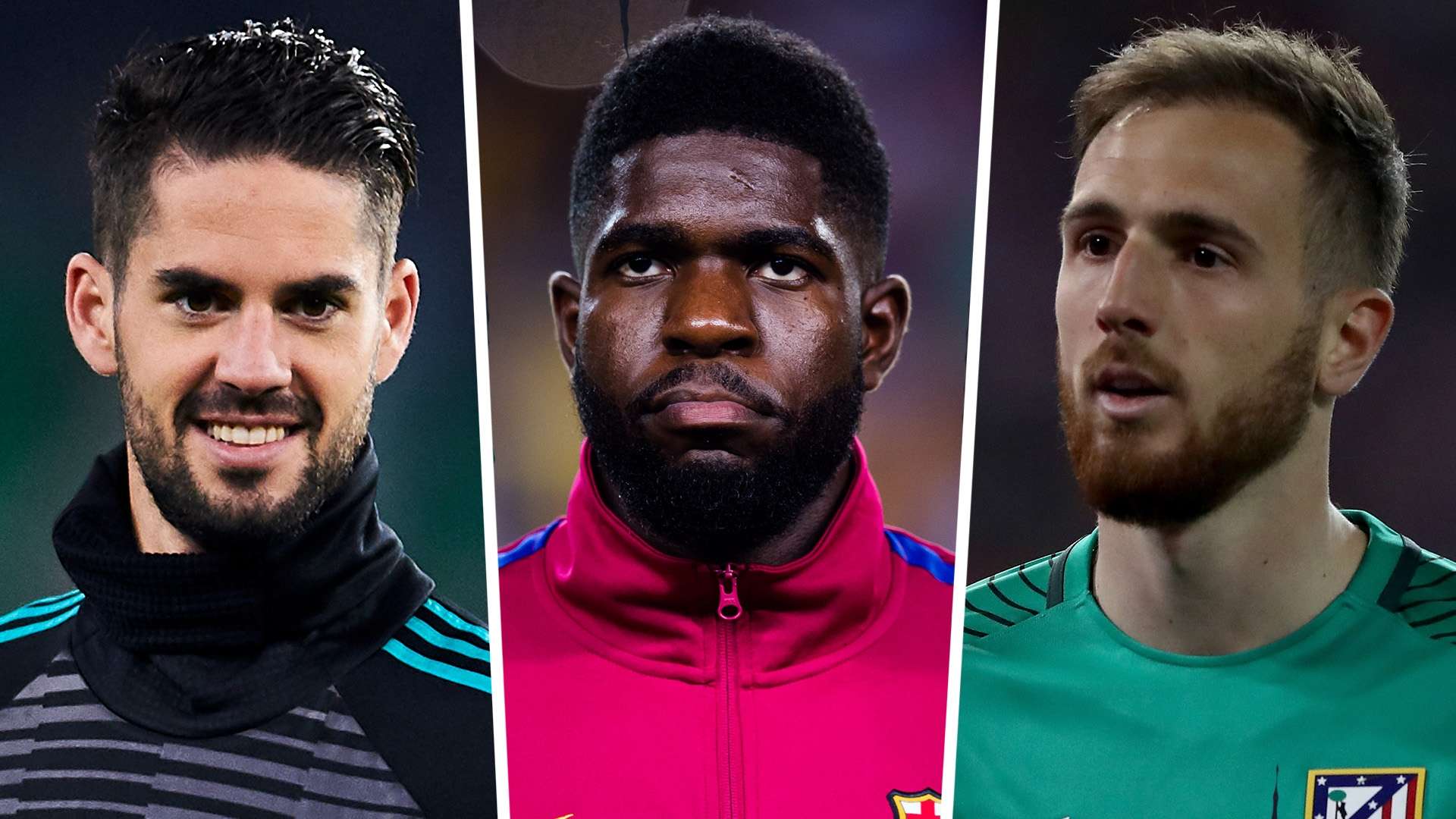 Isco Samuel Umtiti Jan Oblak