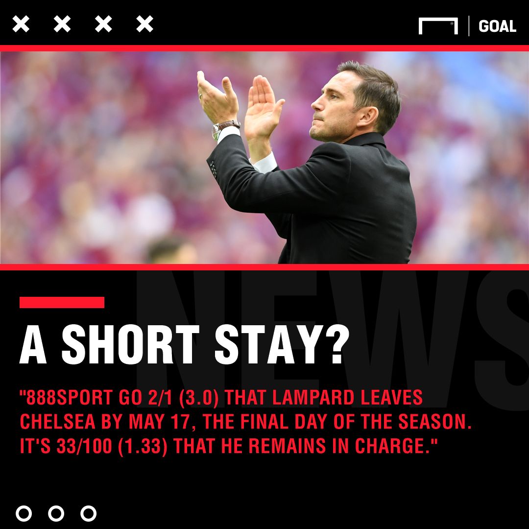 Lampard at Chelsea odds 050719