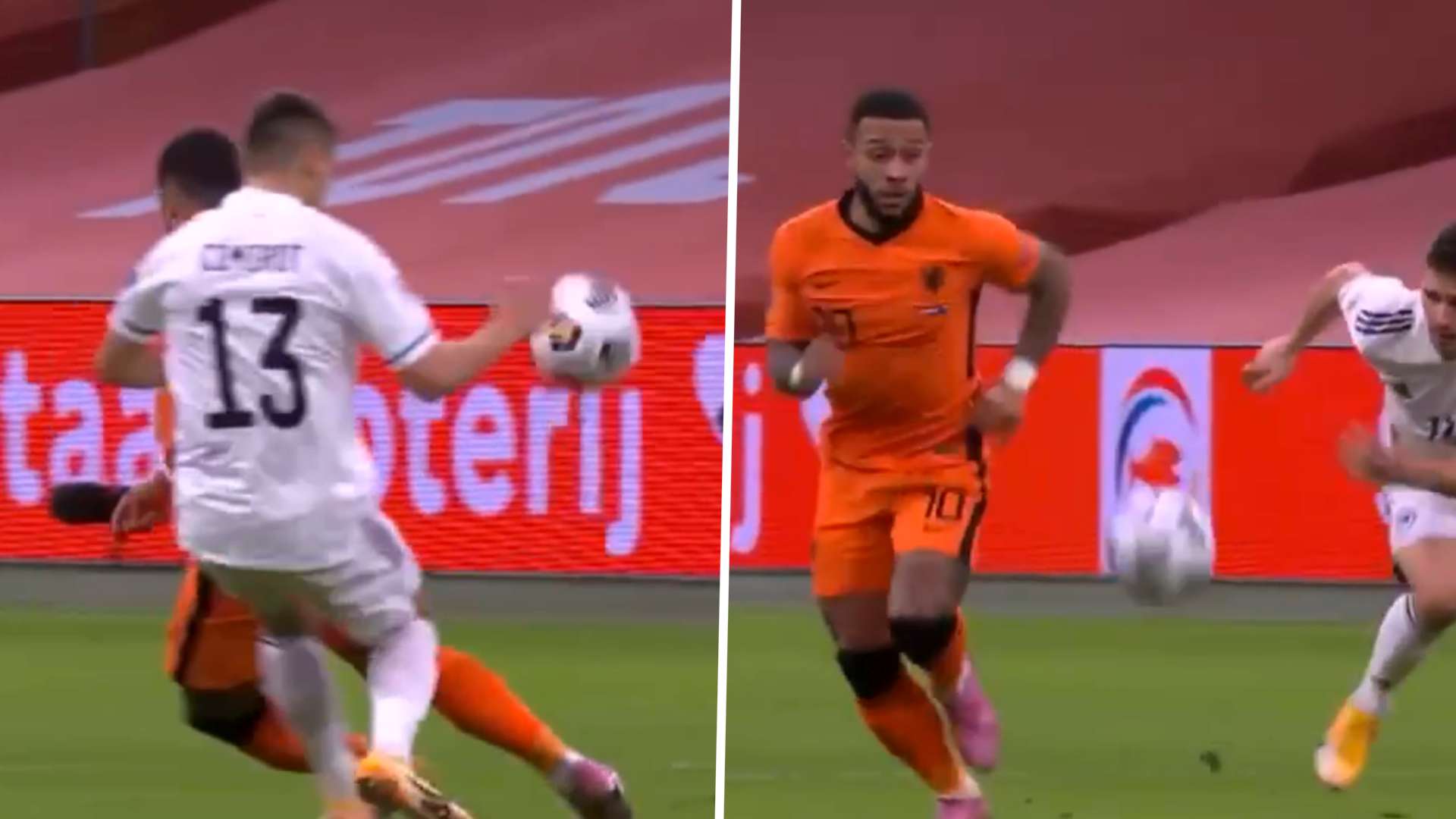 GFX Memphis Depay Netherlands Bosnia 2020