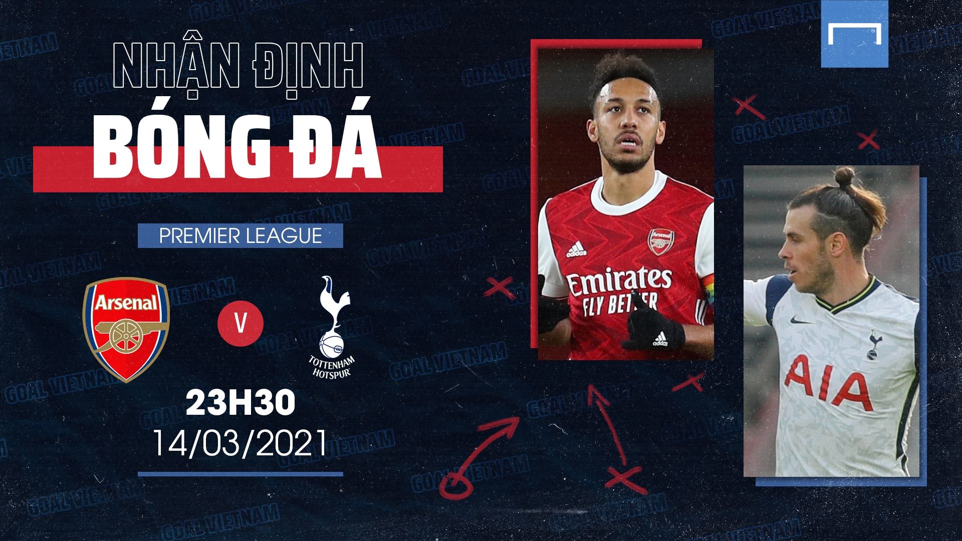preview Arsenal Tottenham GOAL Vietnam