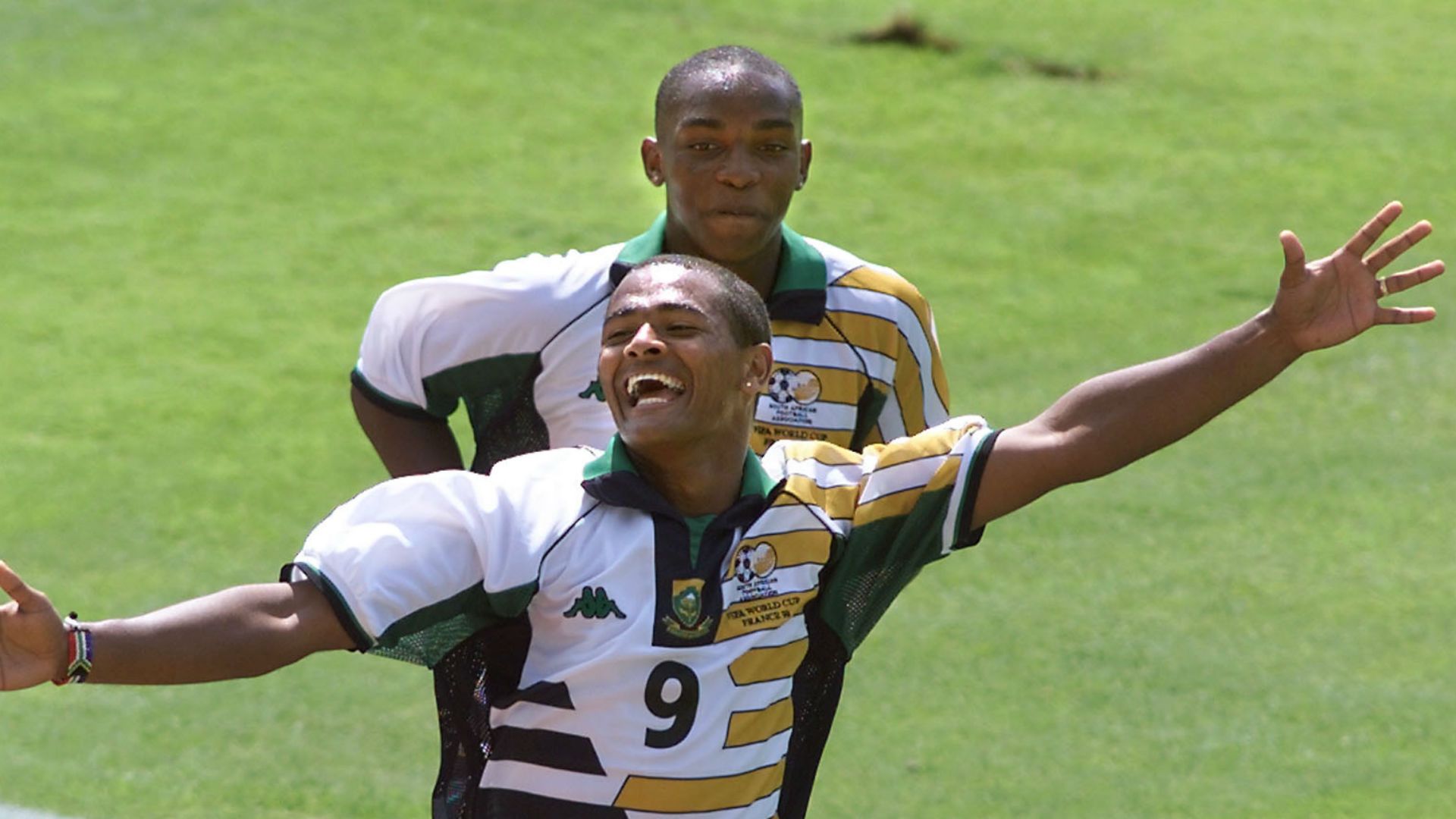 Shaun Bartlett and Benni McCarthy