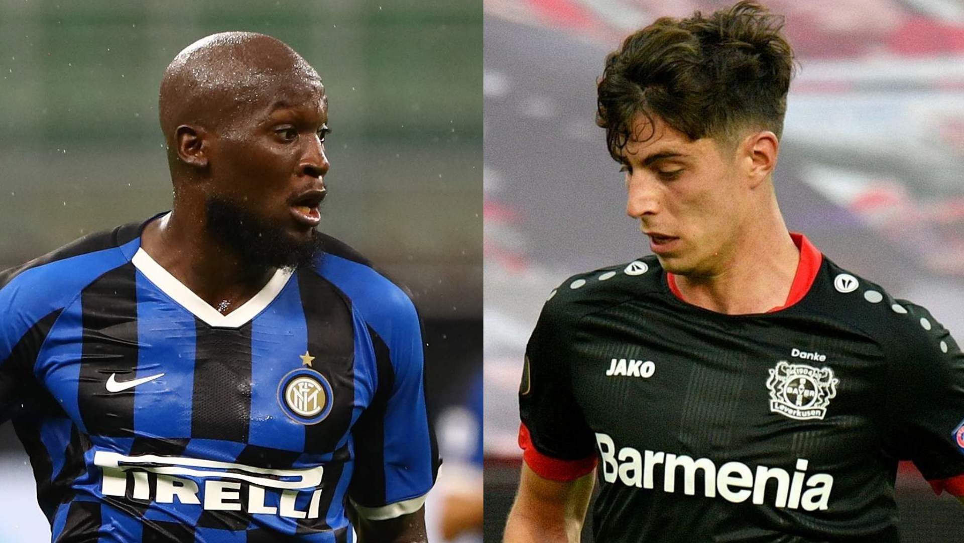 Romelu Lukaku Inter Kai Havertz Leverkusen 2019-20