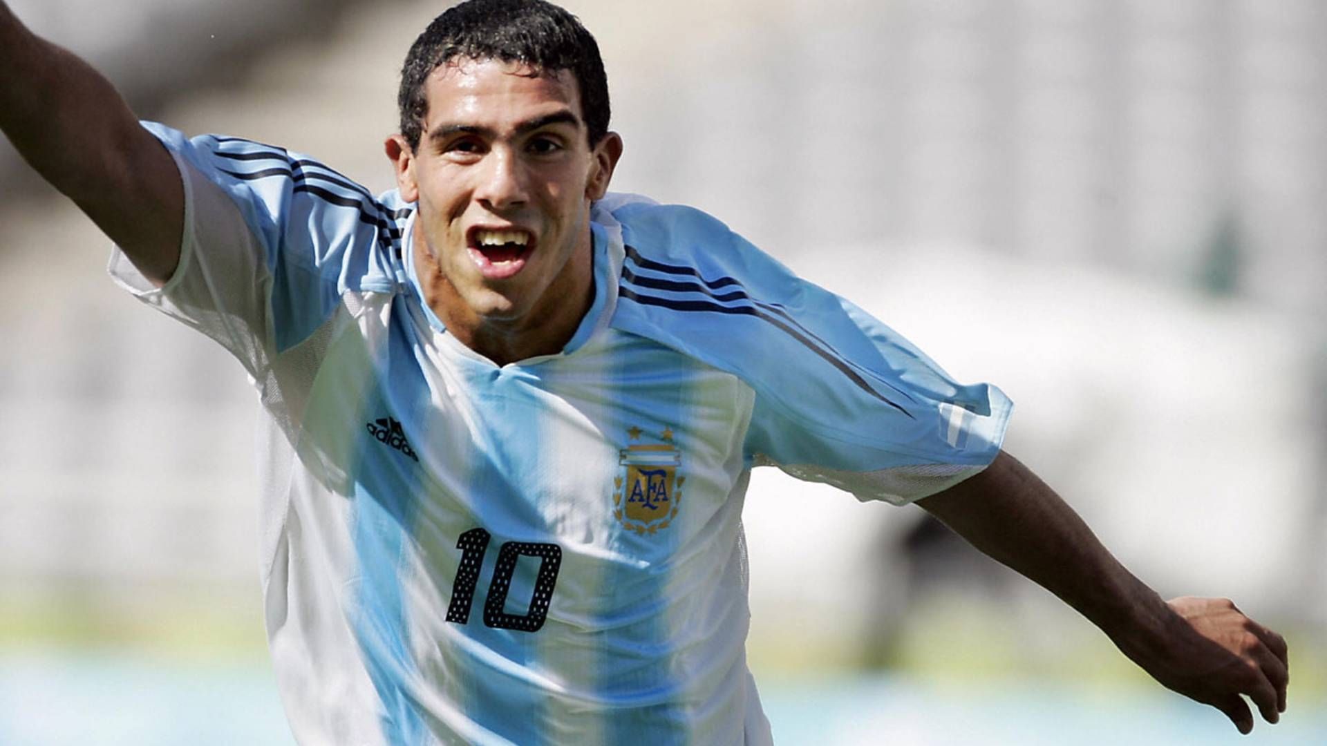 Carlos Tevez Argentinien Olympia 2004