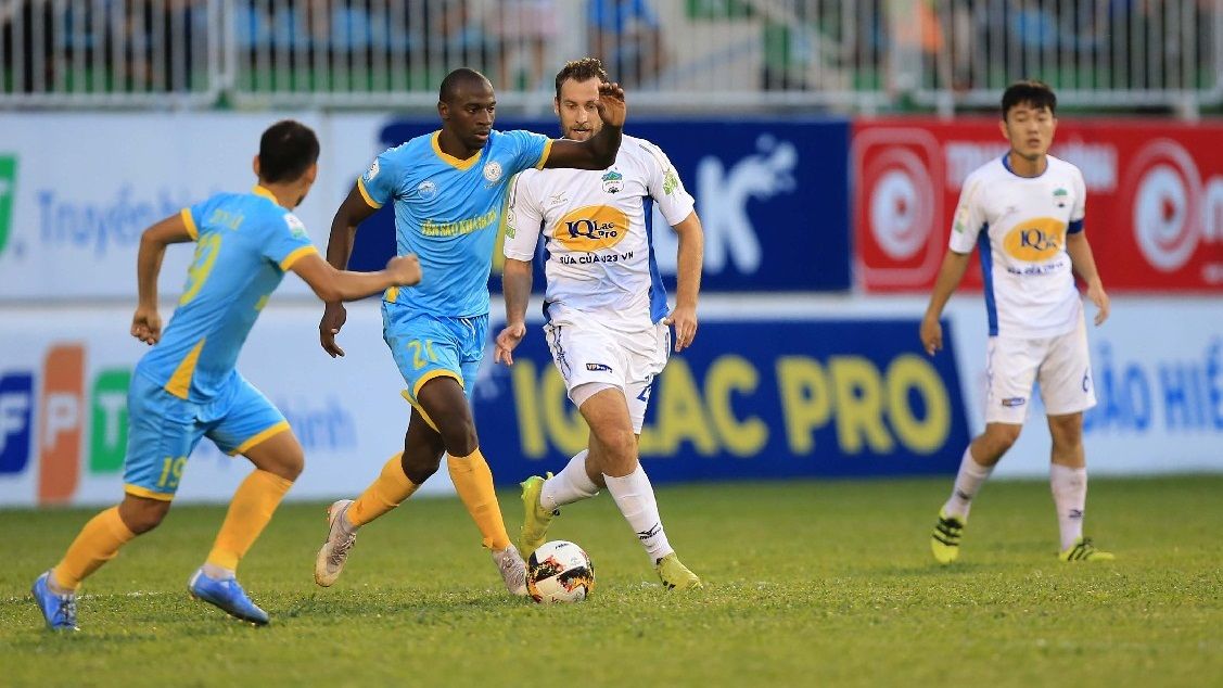 HAGL Sanna Khánh Hoà BVN Vòng 18 V.League 2018