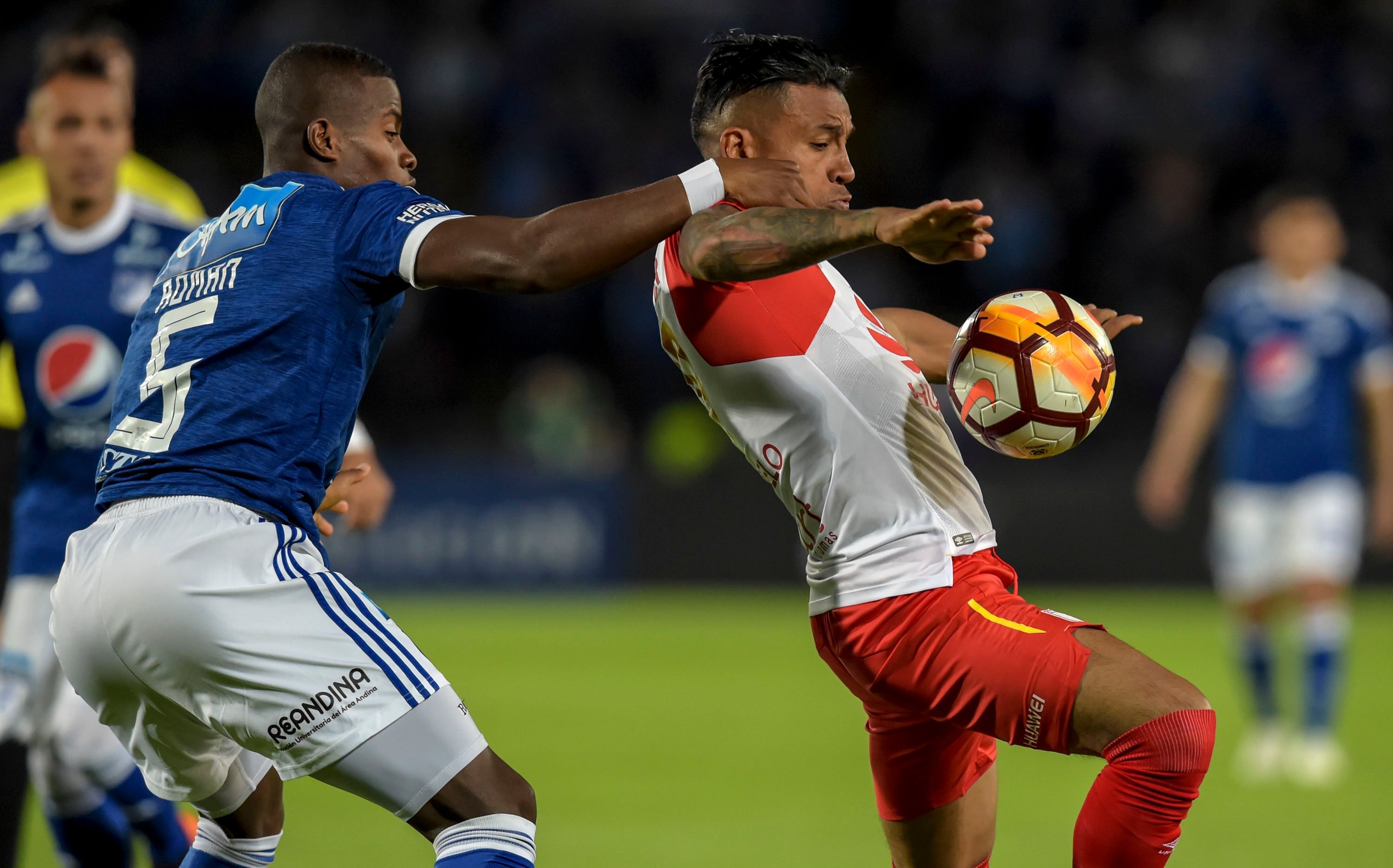 Millonarios vs Santa Fe Sudamericana 2018