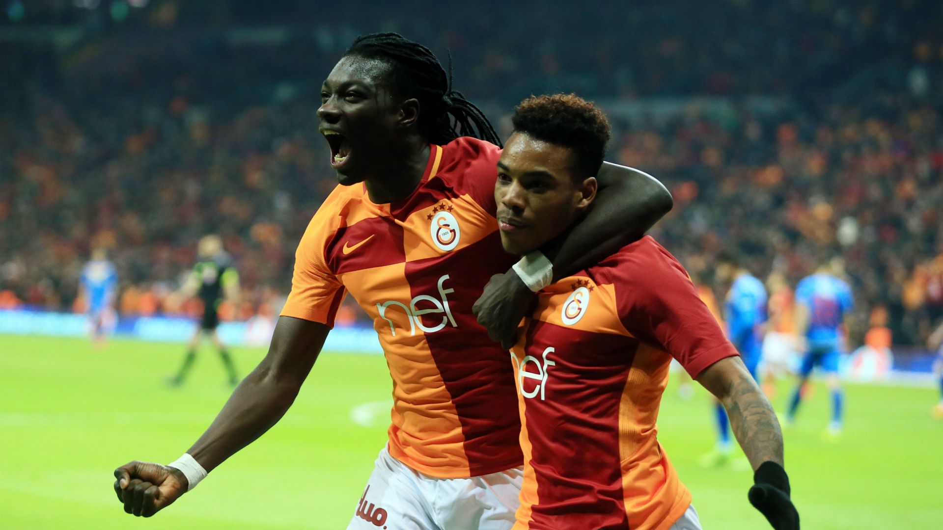 Bafetimbi Gomis Garry Rodrigues Galatasaray Goztepe 12242017