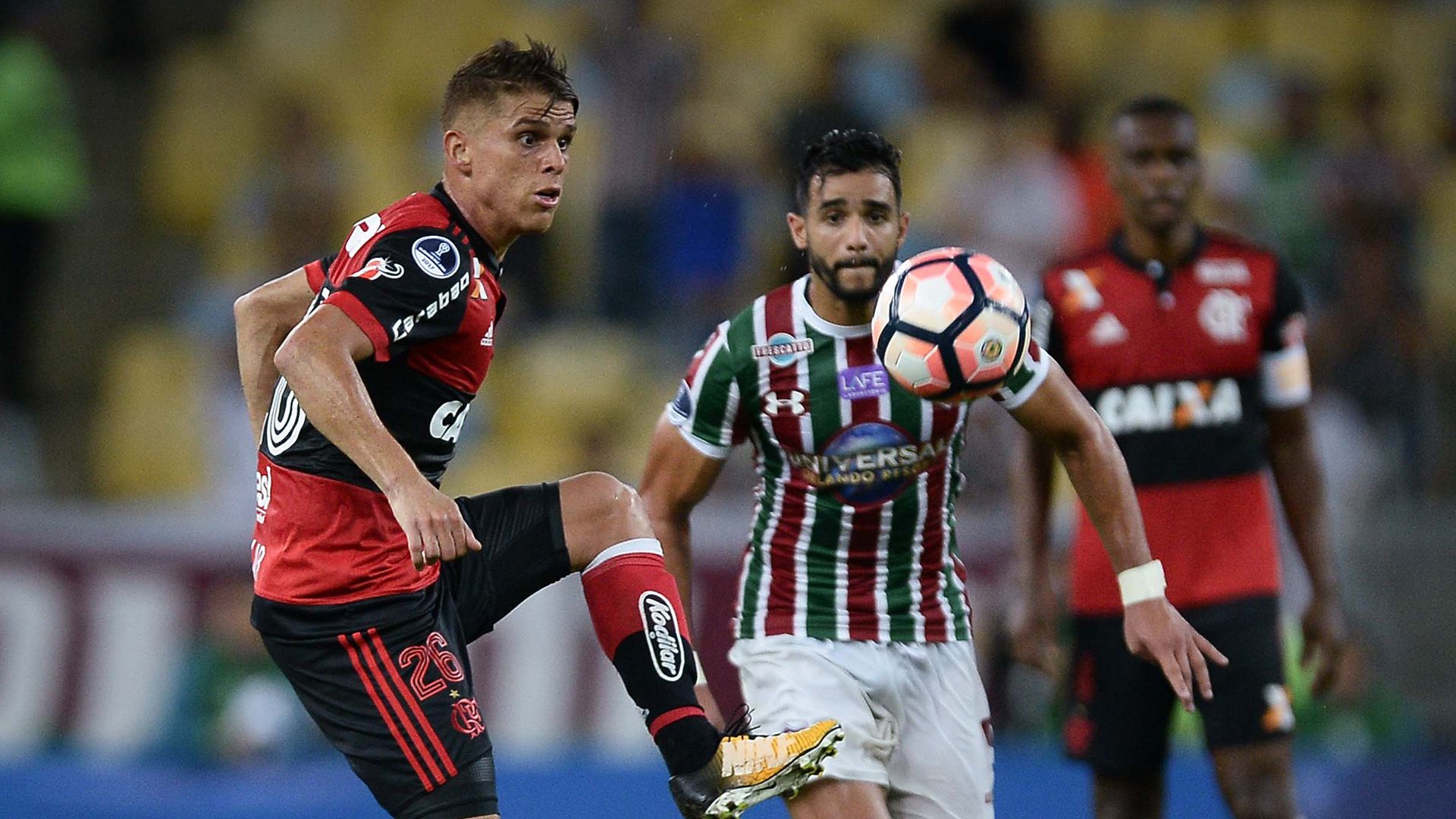 Henrique Dourado Gustavo Cuellar Fluminense Flamengo Brasileirao Serie A 25102017
