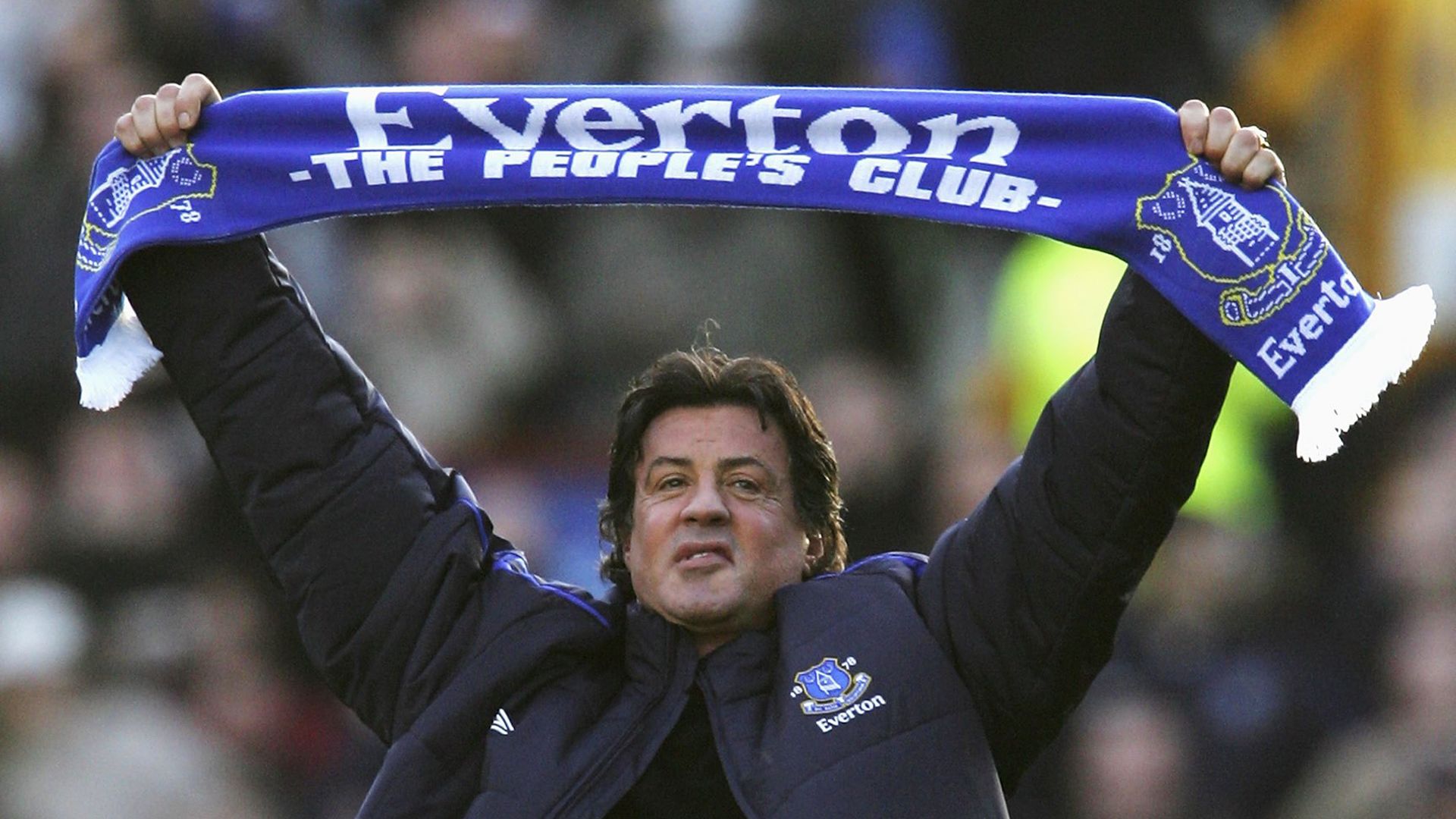 Sylvester Stallone Everton