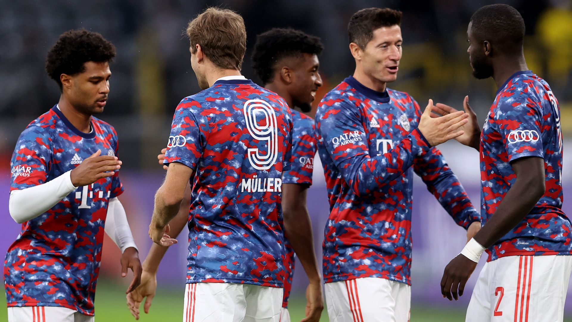 BAYERN MUNICH PLAYERS GERD MULLER TRIBUTE