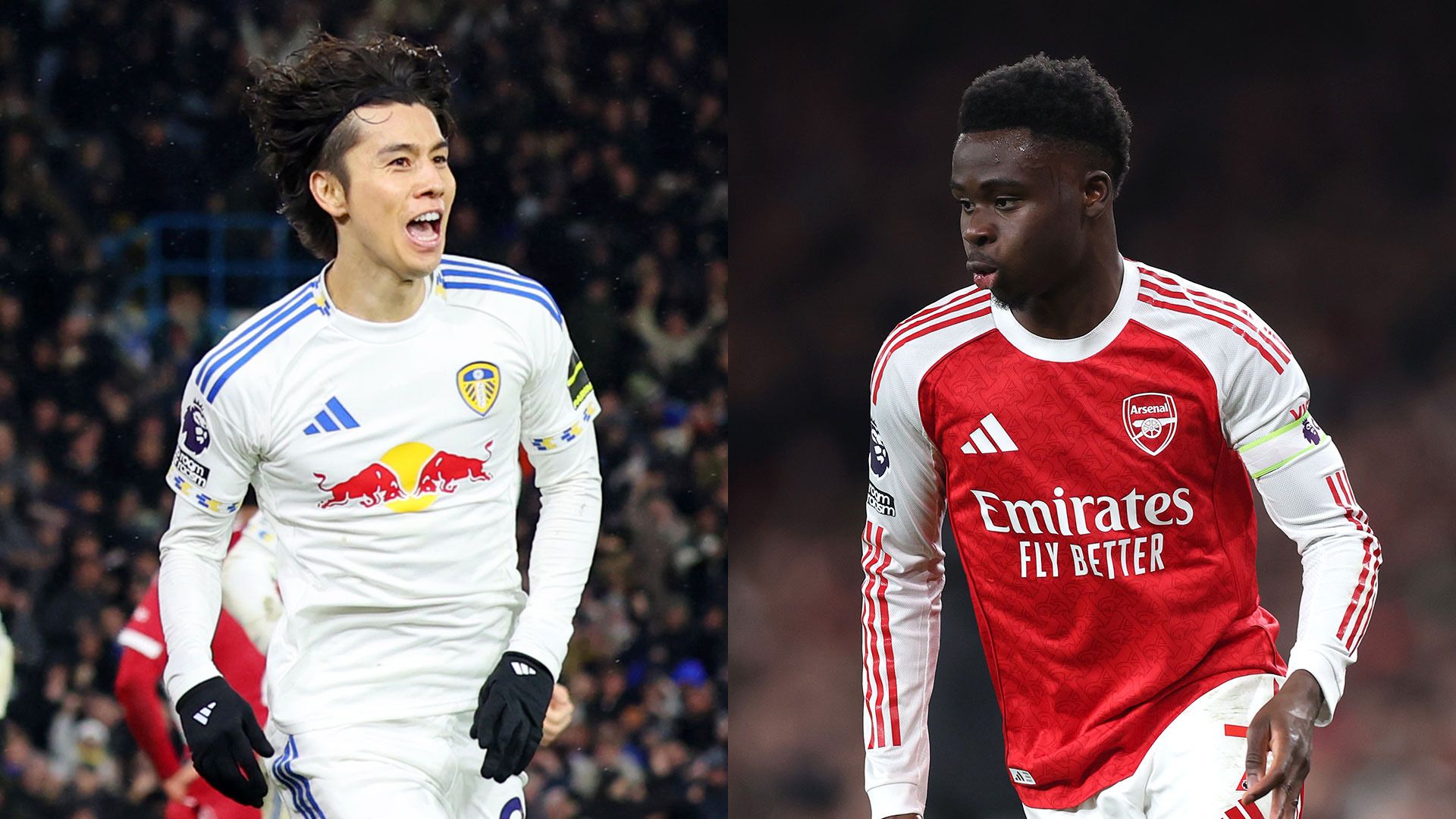 2月1日】リーズ対アーセナルの放送/配信予定 プレミアリーグ第24節