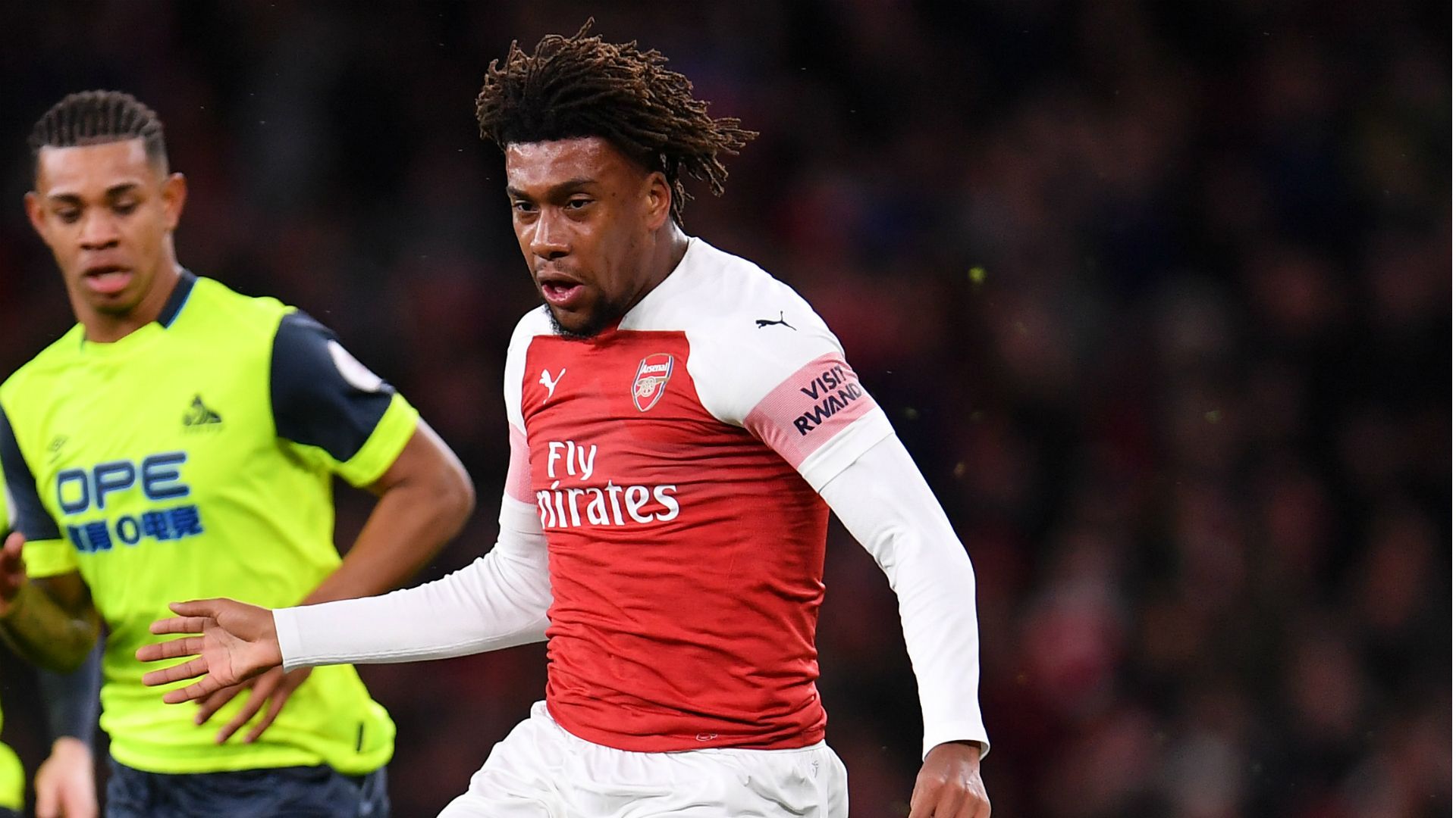 Alex Iwobi, Arsenal vs. Huddersfield