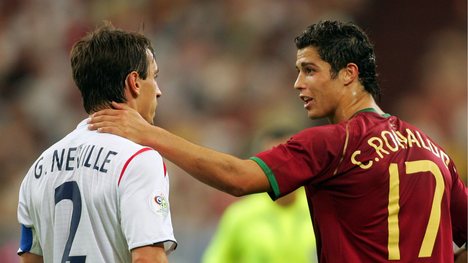 Gary Neville Cristiano Ronaldo