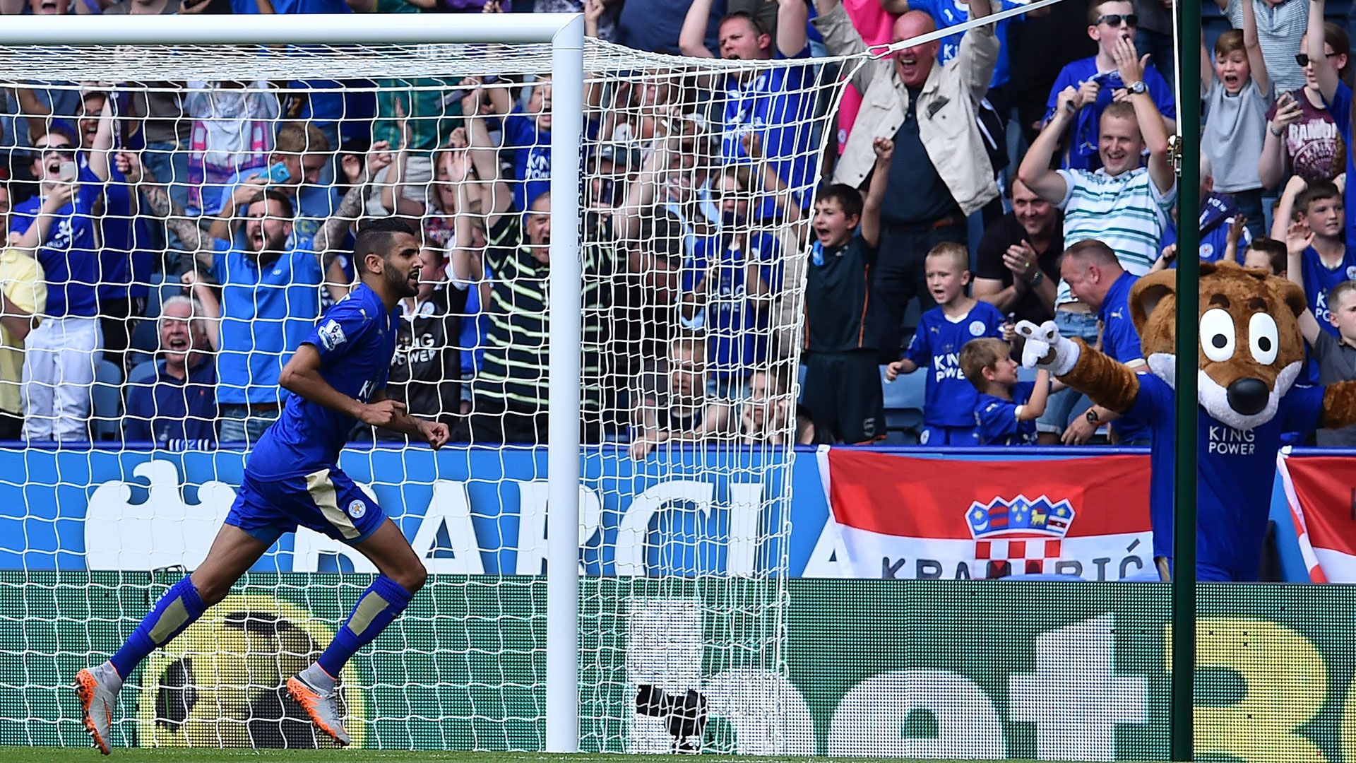 Riyad Mahrez Leicester Sunderland Premier League 08082015