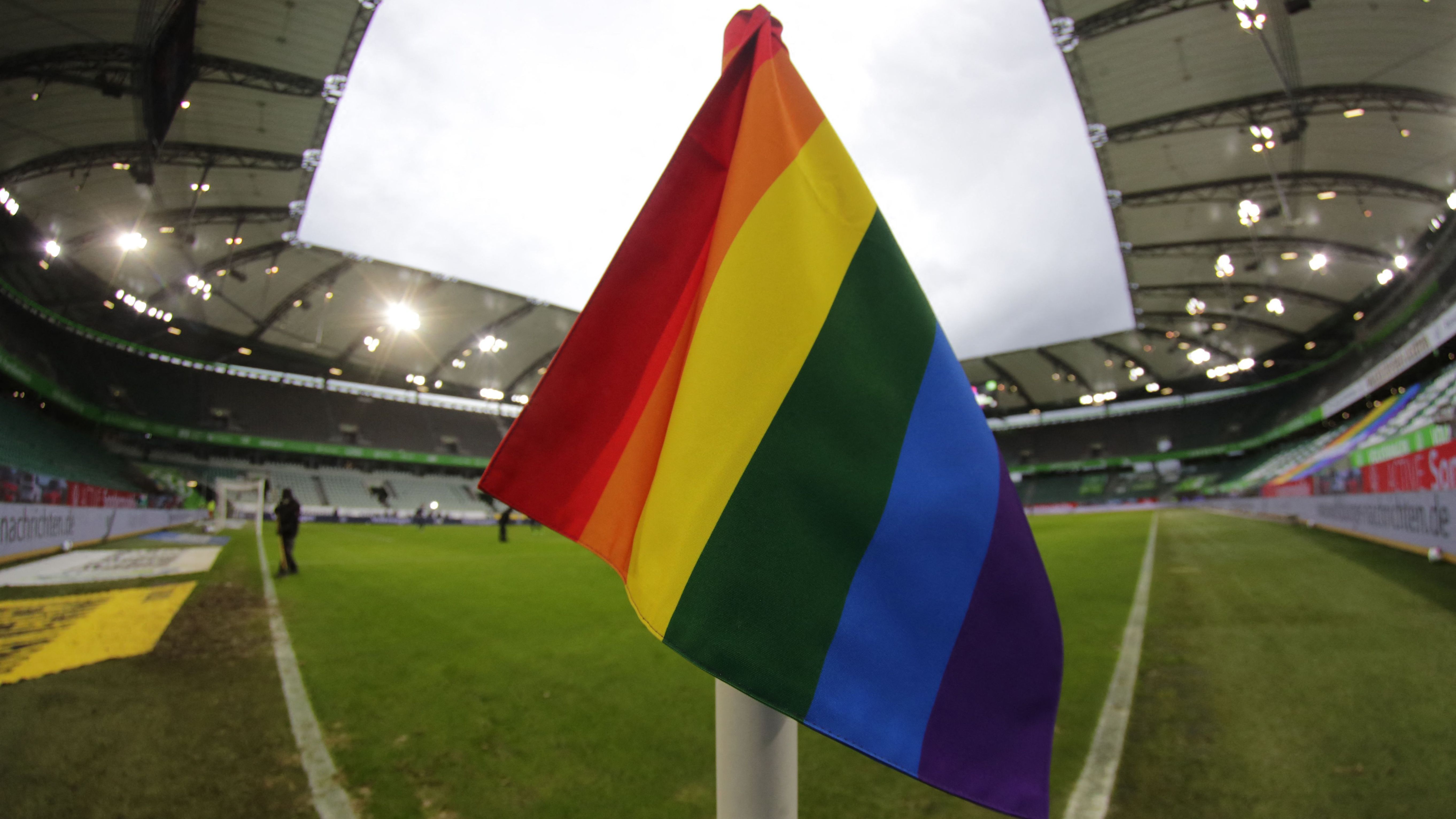 Bandeira de escanteio orgulho gay - Pride Corner Flag