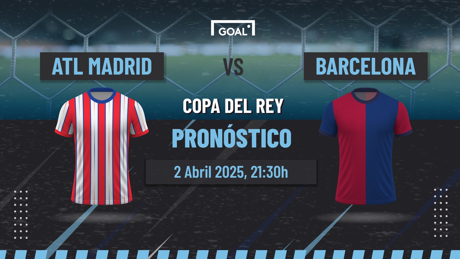 Atlético de Madrid vs Barcelona Pronóstico y Apuestas Copa del Rey | 02/04/25