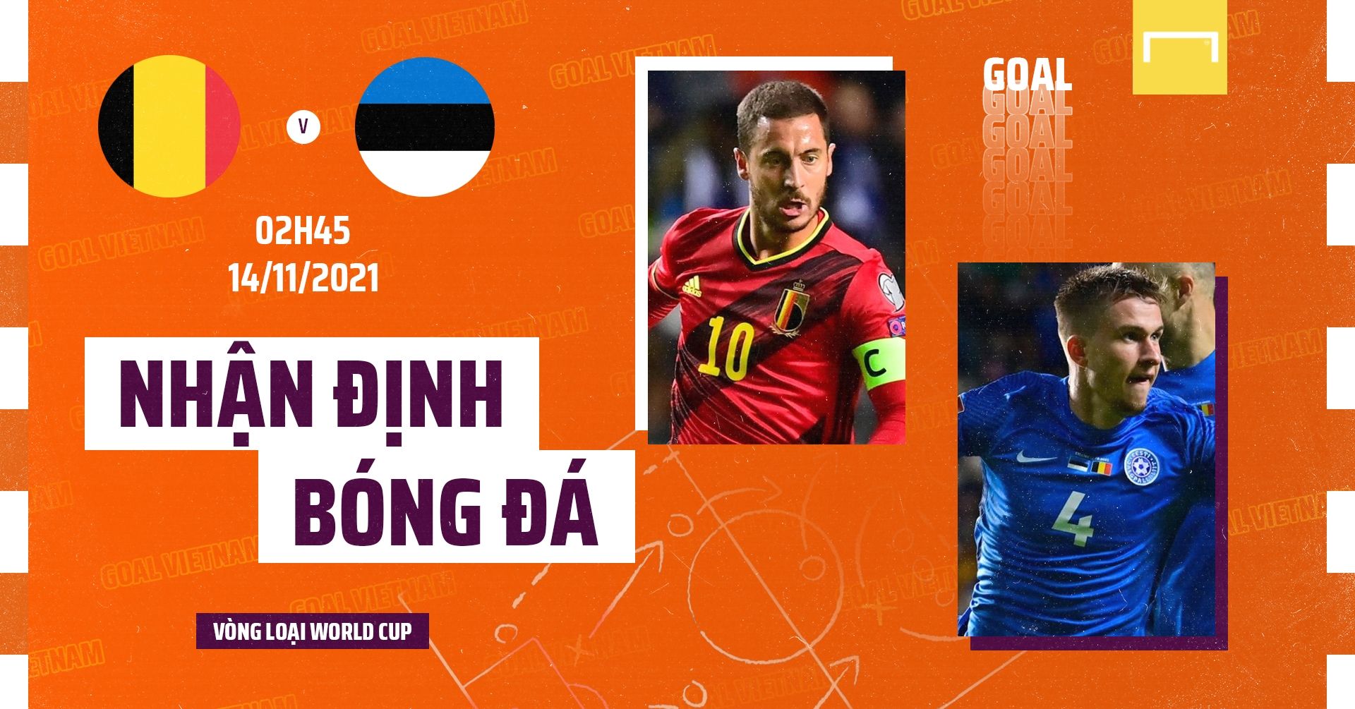 Preview Belgium vs Estonia 2022 WCQ GFX