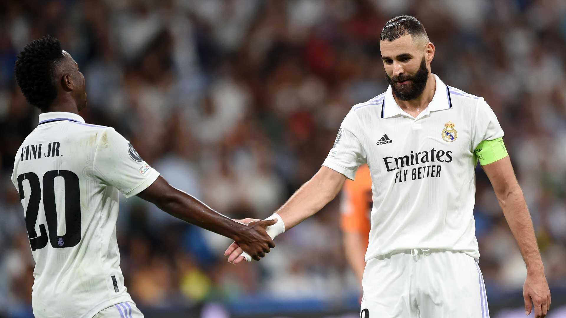 20221009 Real Madrid Vinicius Karim Benzema