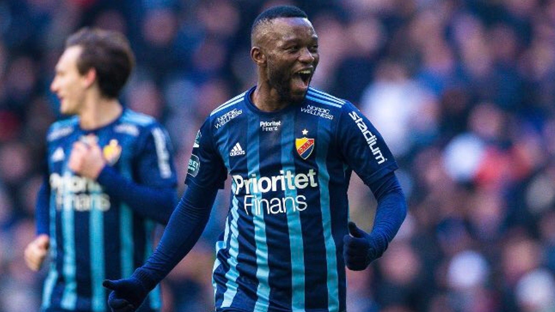 Zambia international Emmanuel Banda.