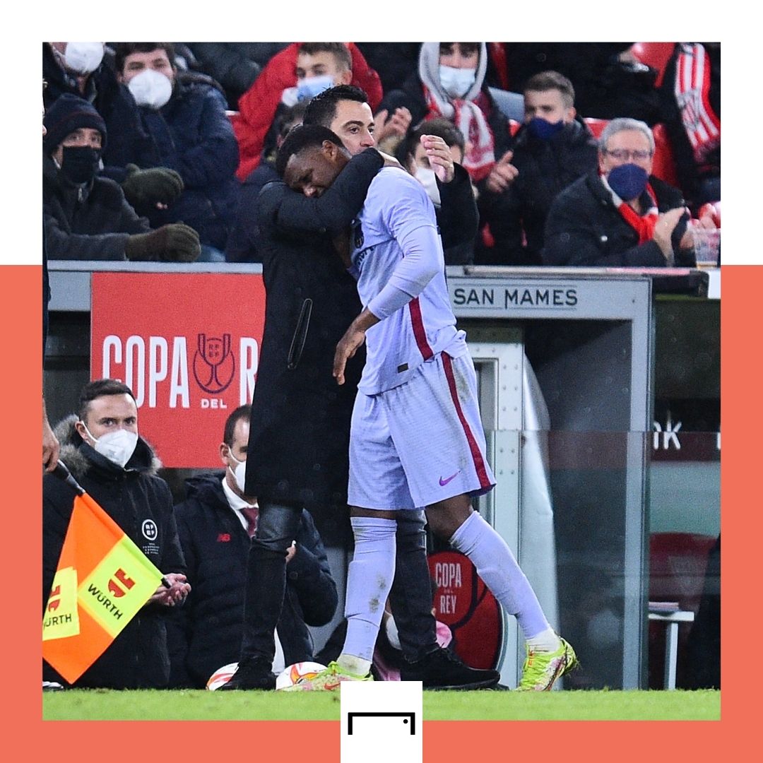 Ansu Fati Xavi Barcelona GFX 