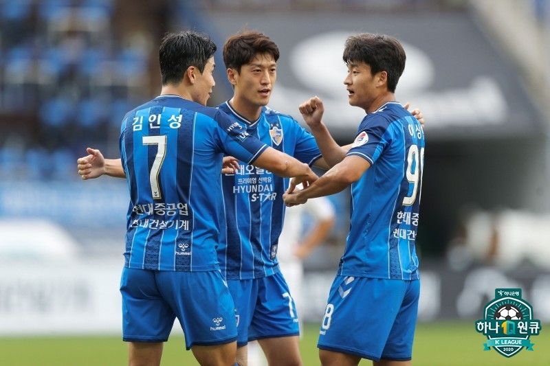 울산 이청용 득점