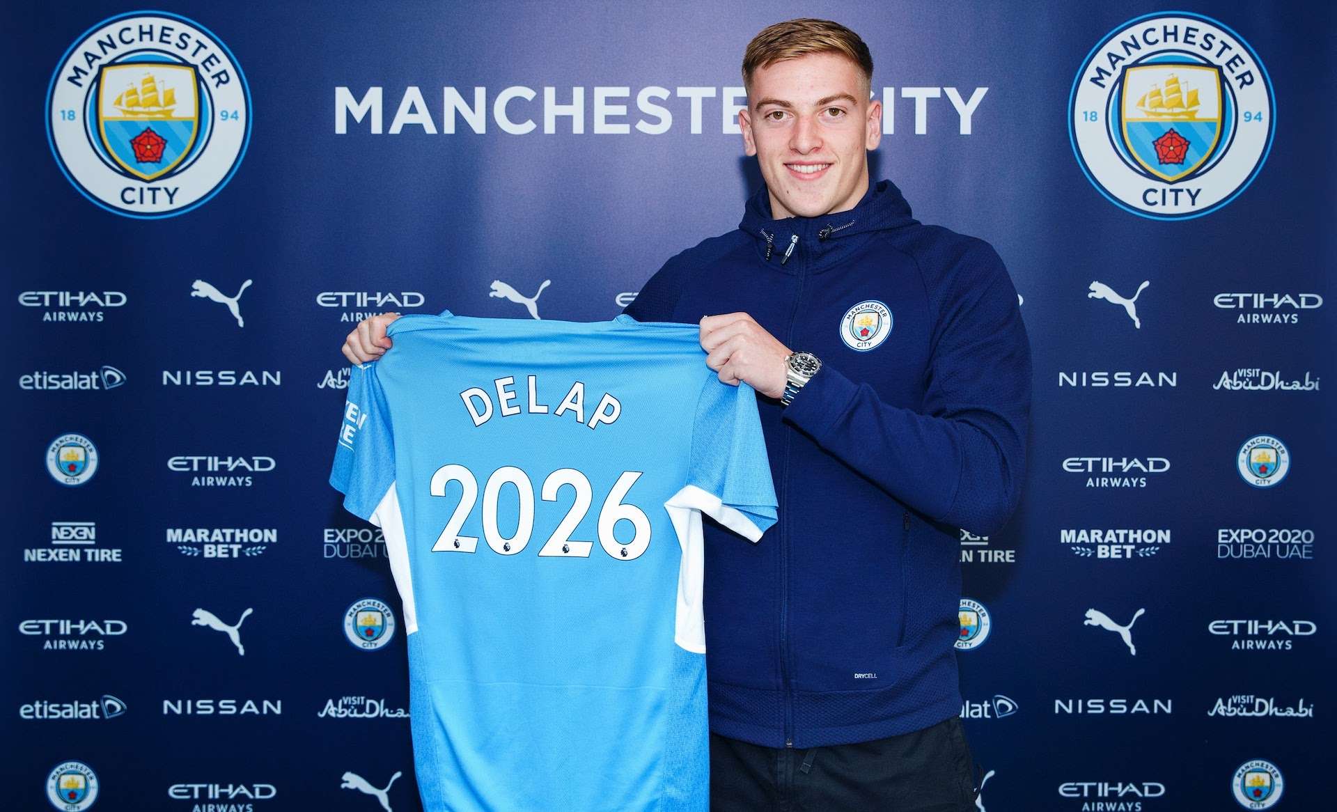 Delap signs new Manchester City contract amid widespread loan interest in rising star | Goal.com