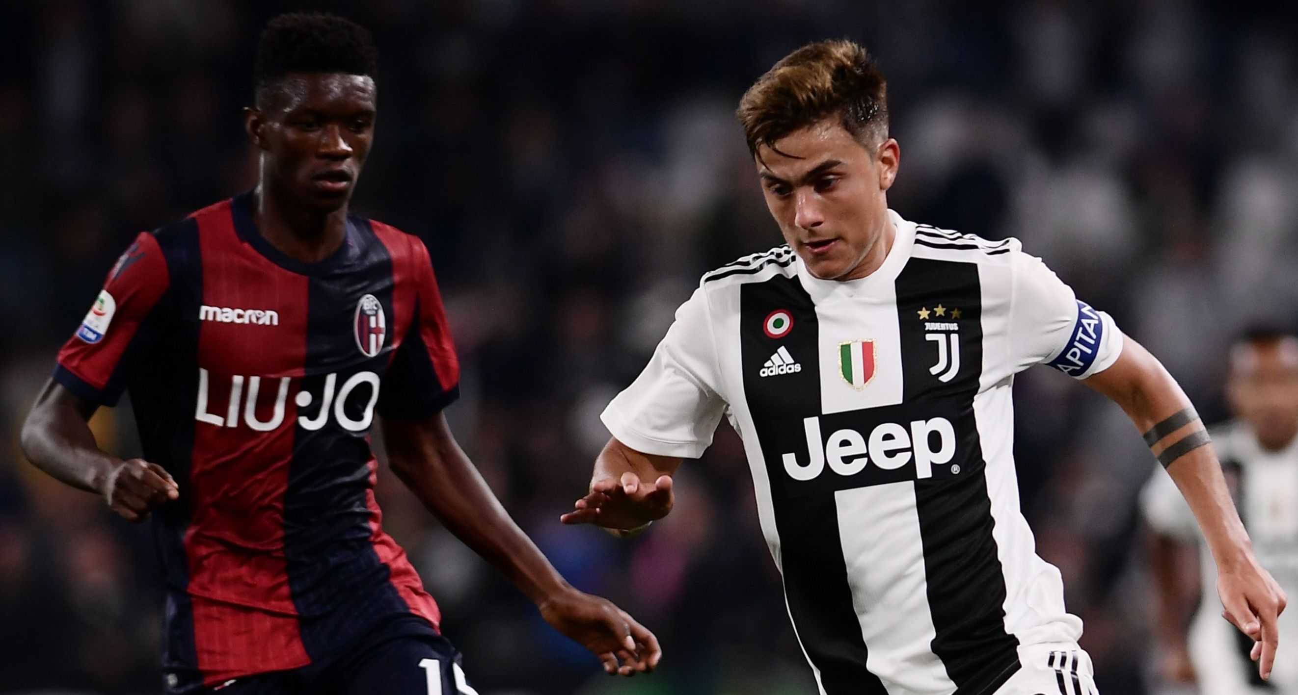 Dybala Mbaye Juventus Bologna
