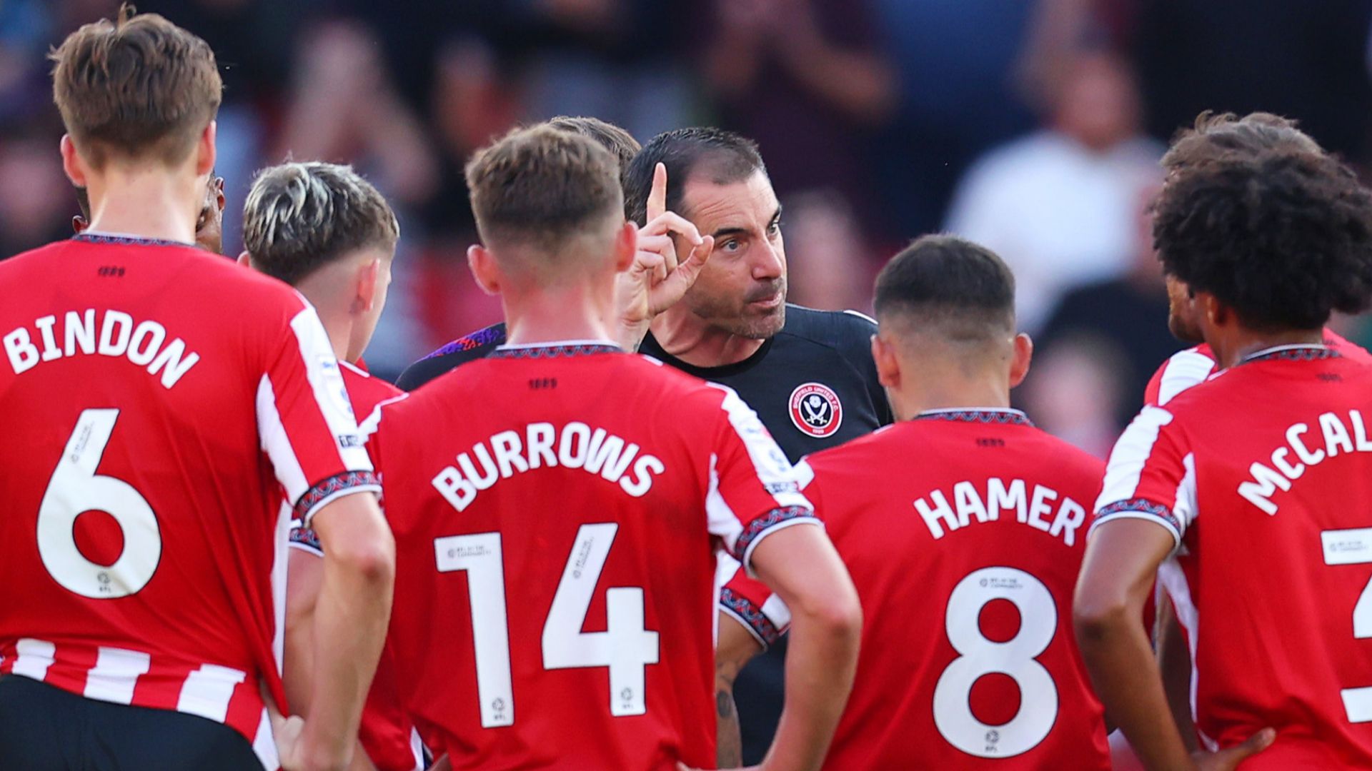 Ruben Selles Sheffield United 2025-26